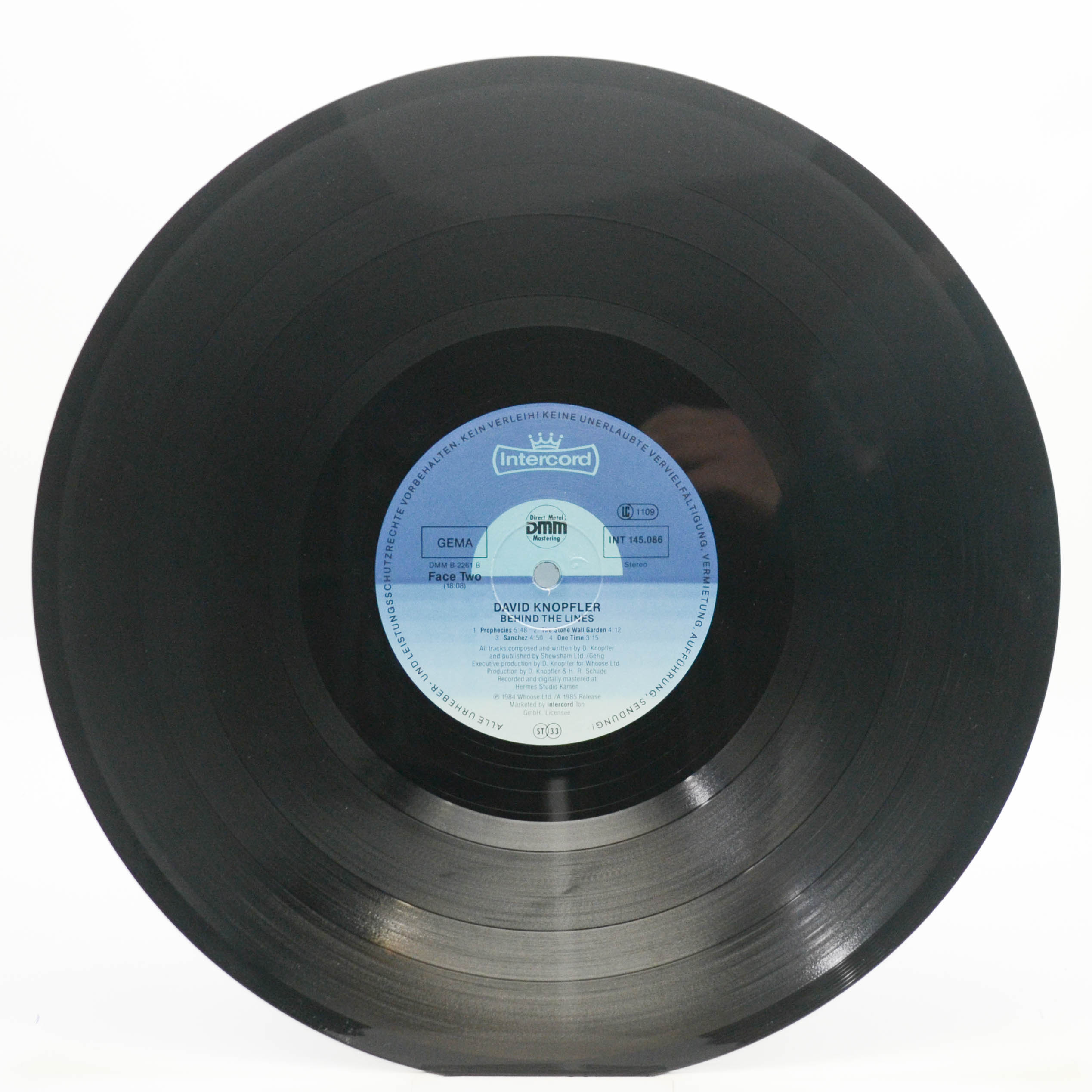 David Knopfler — Behind The Lines, 1985