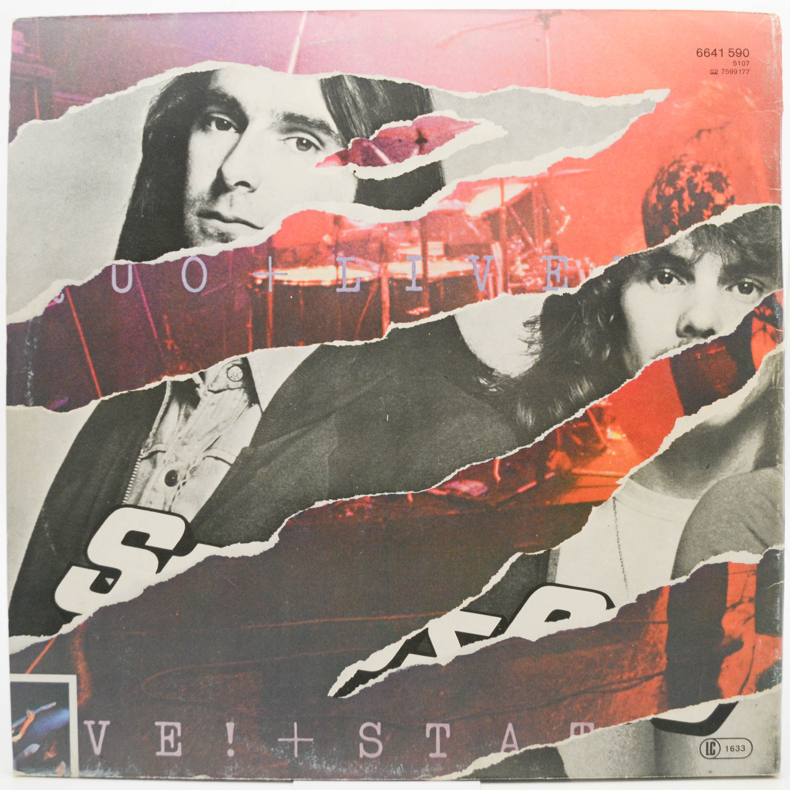 Status Quo — Live! (2LP, poster), 1977