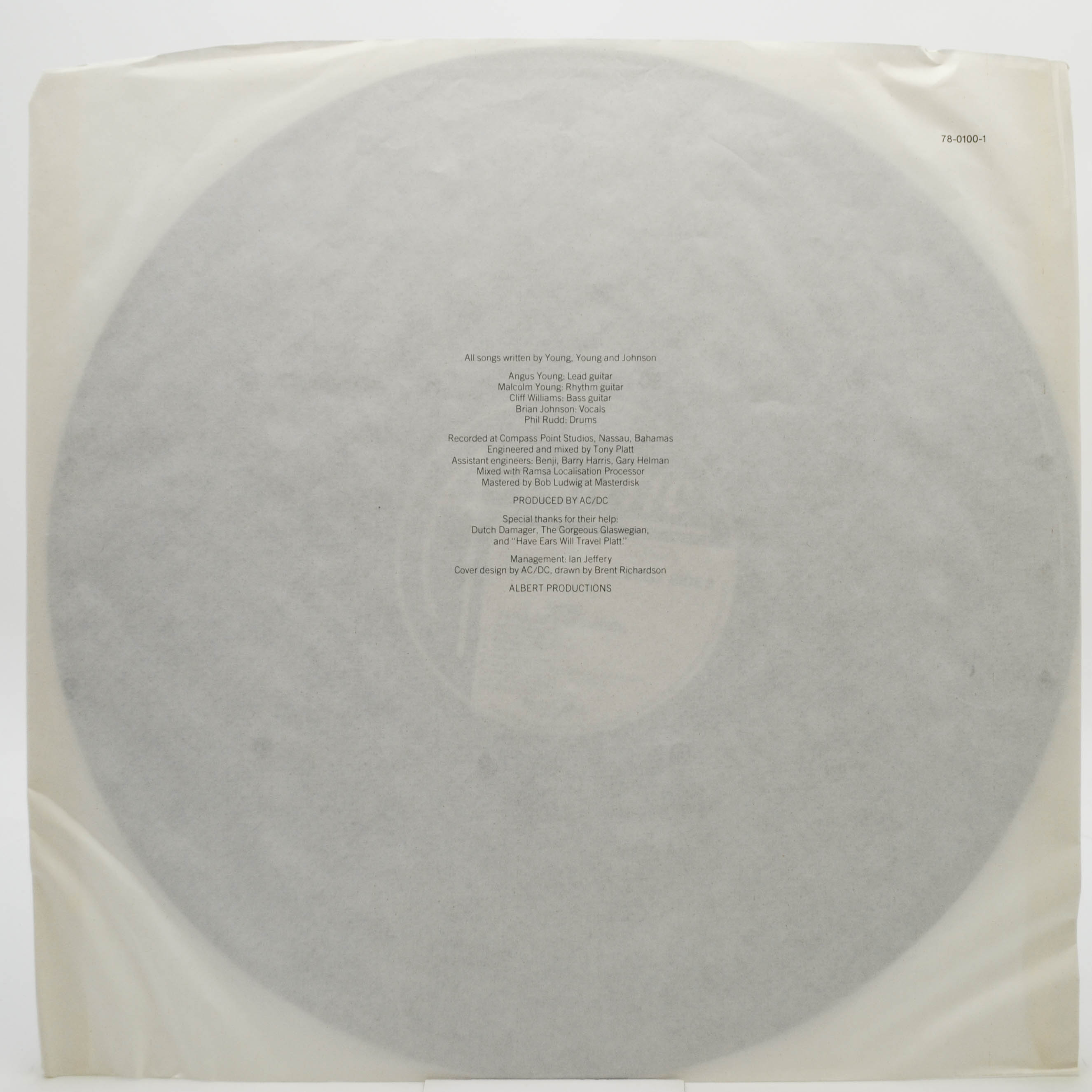 AC/DC — Flick Of The Switch, 1983