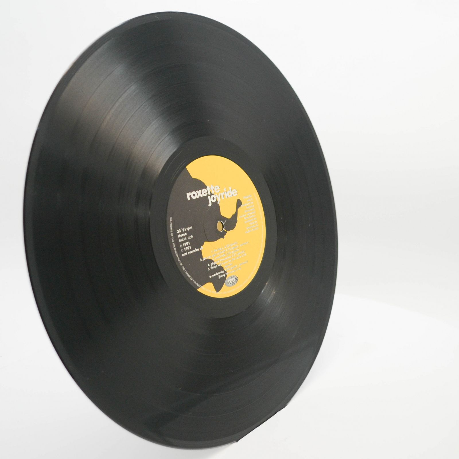 Roxette — Joyride (Sweden), 1991