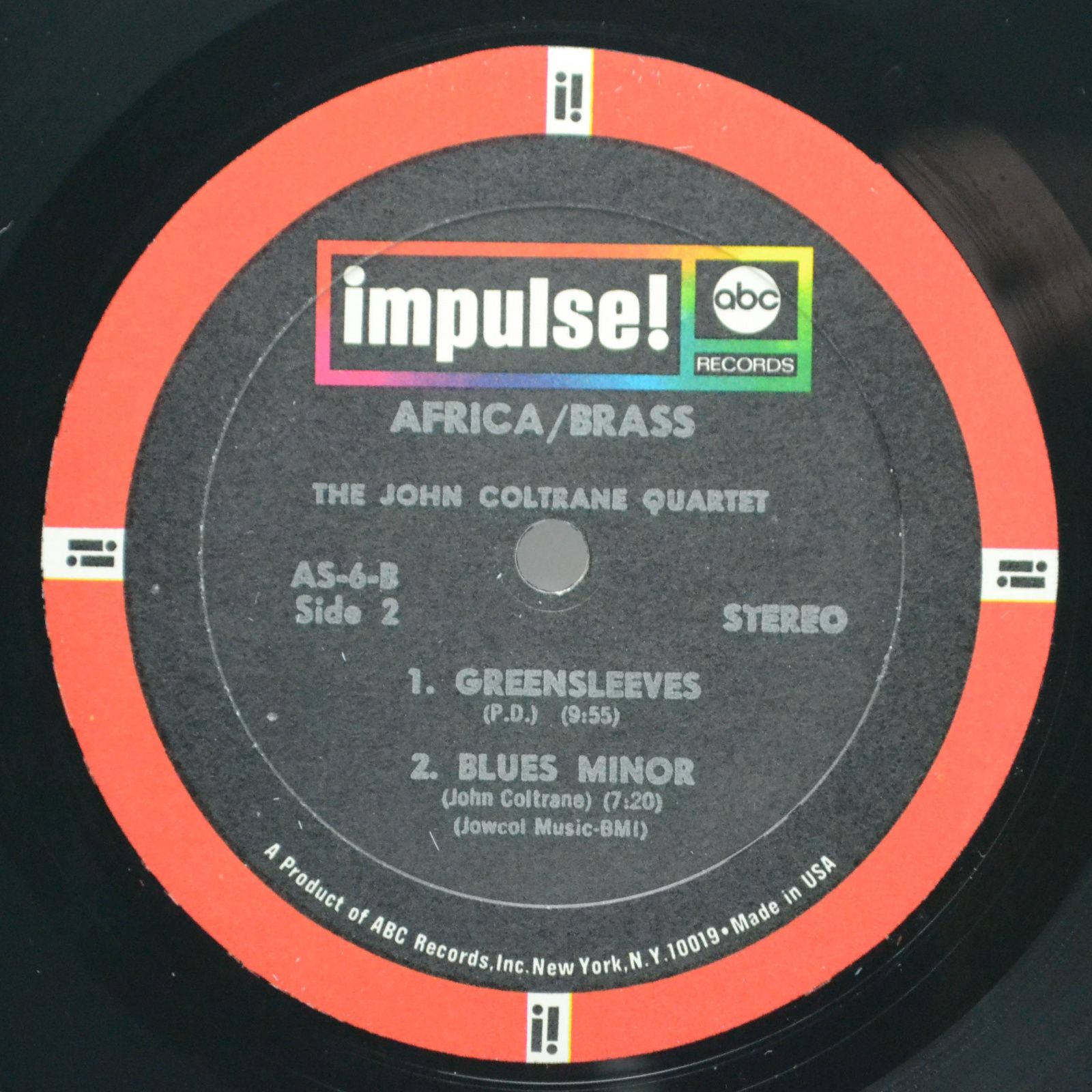 John Coltrane Quartet — Africa / Brass (USA), 1961