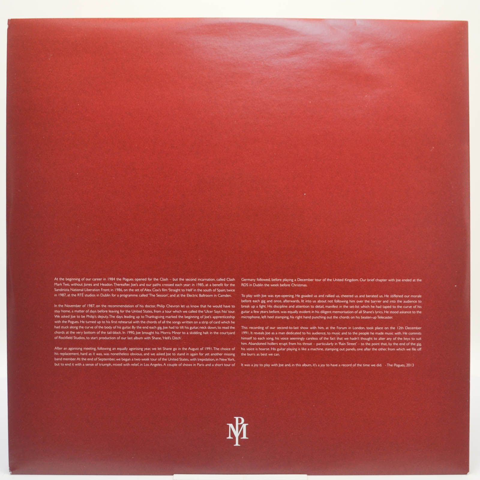 Pogues With Joe Strummer — Live In London (2LP), 2018