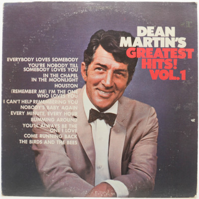 Виниловая пластинка Dean Martin's Greatest Hits! Vol. 1 (USA), 1968