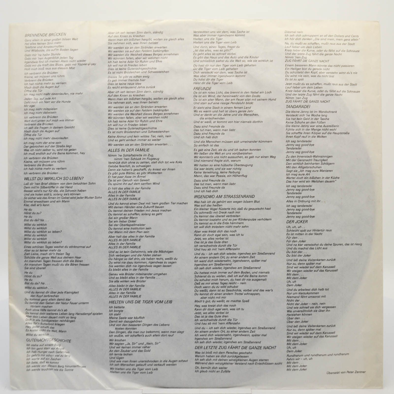 Tony Carey — Bedtime Story, 1987