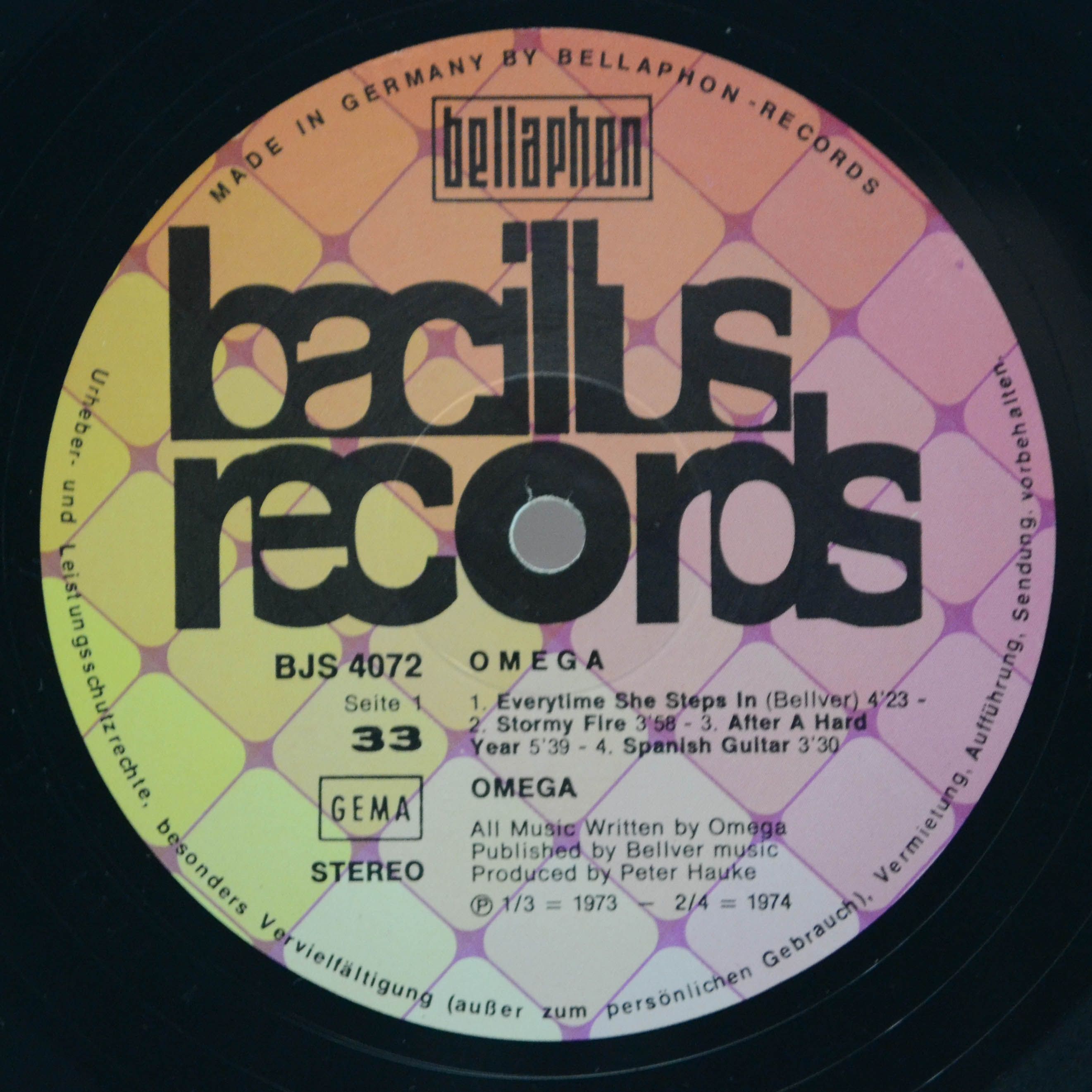 Omega — Omega, 1975