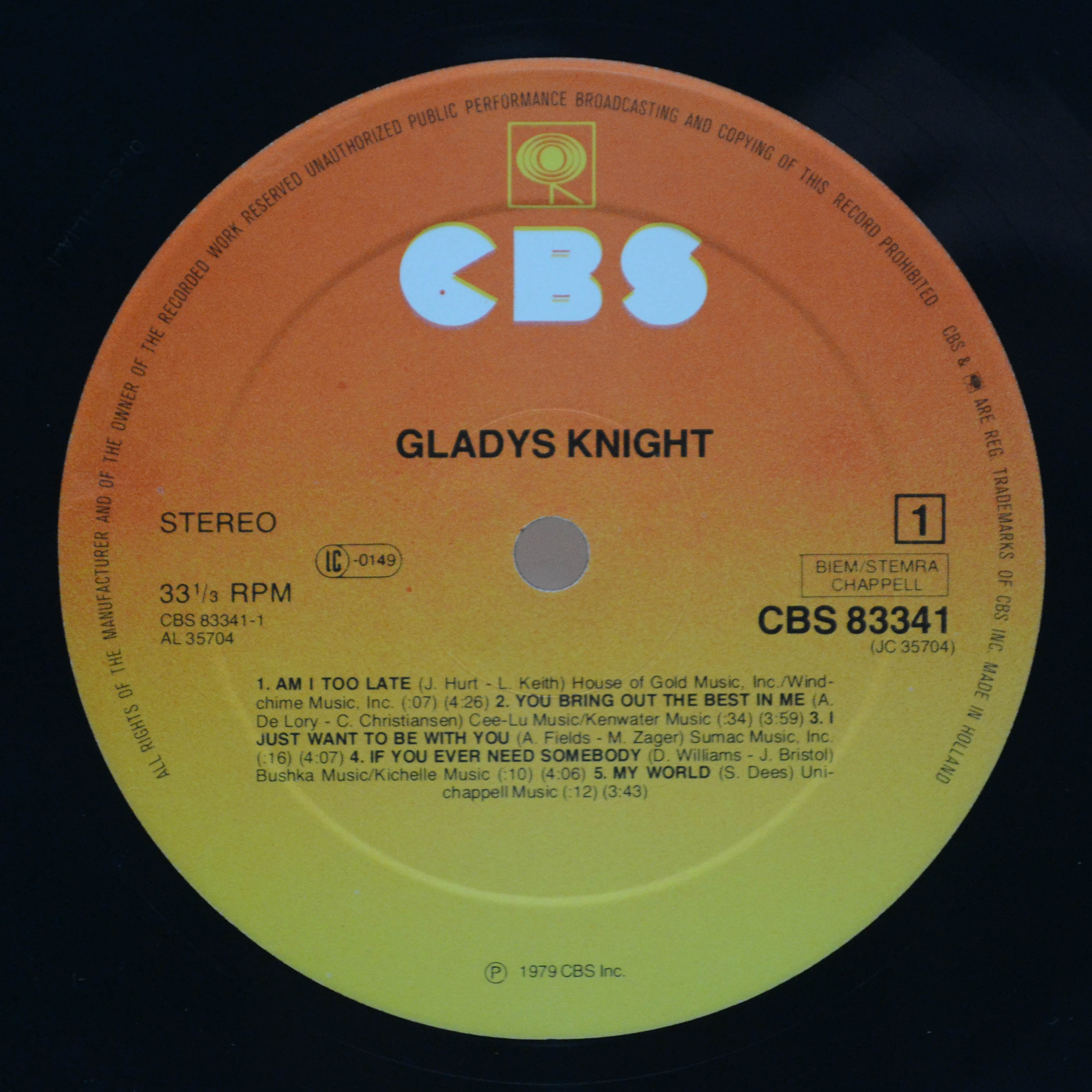 Gladys Knight — Gladys Knight, 1979