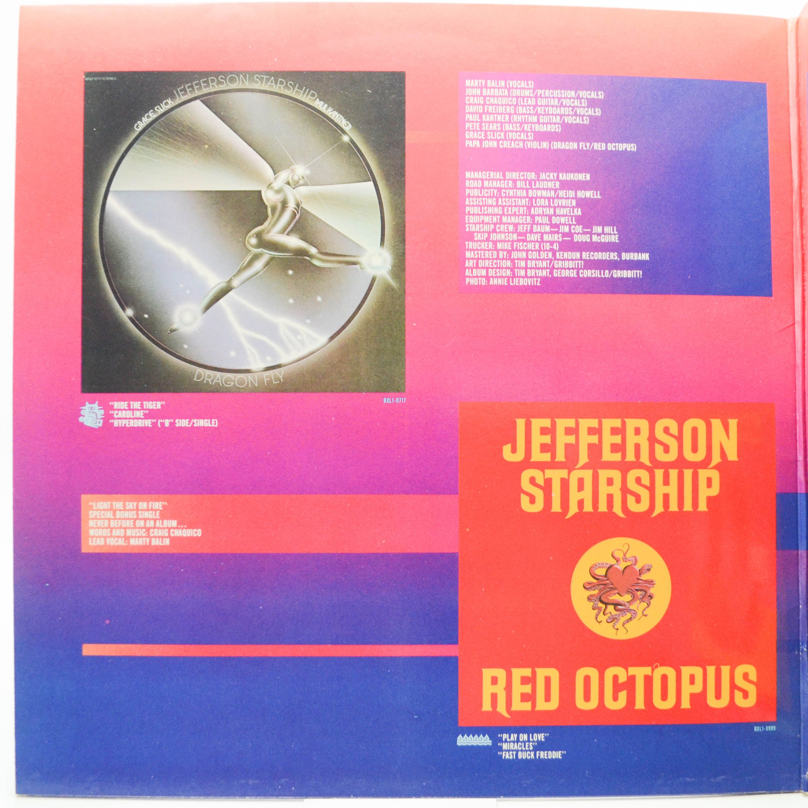 Jefferson Starship — Gold (LP+7", USA), 1979