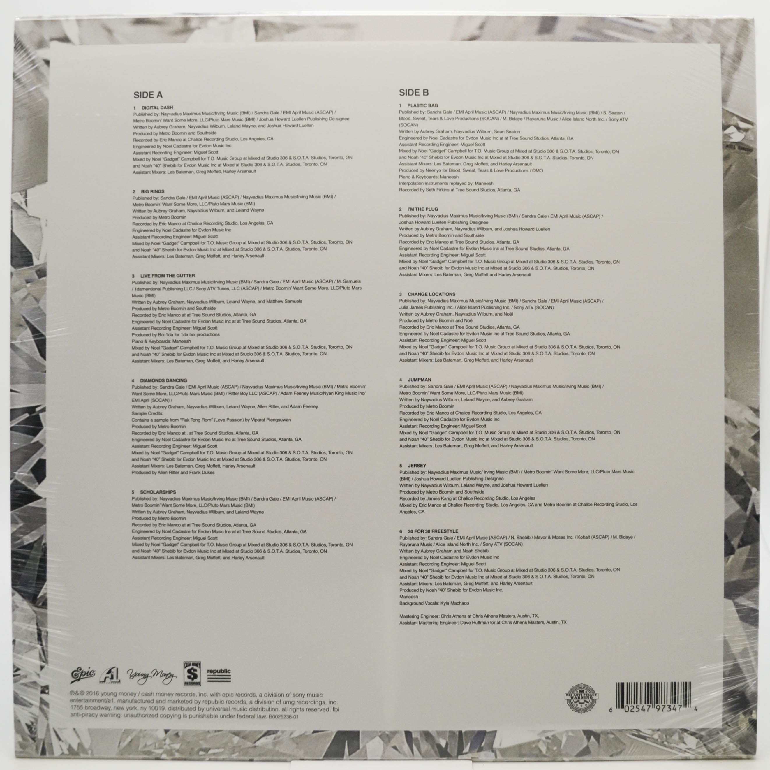 Drake & Future — What A Time To Be Alive, 2015