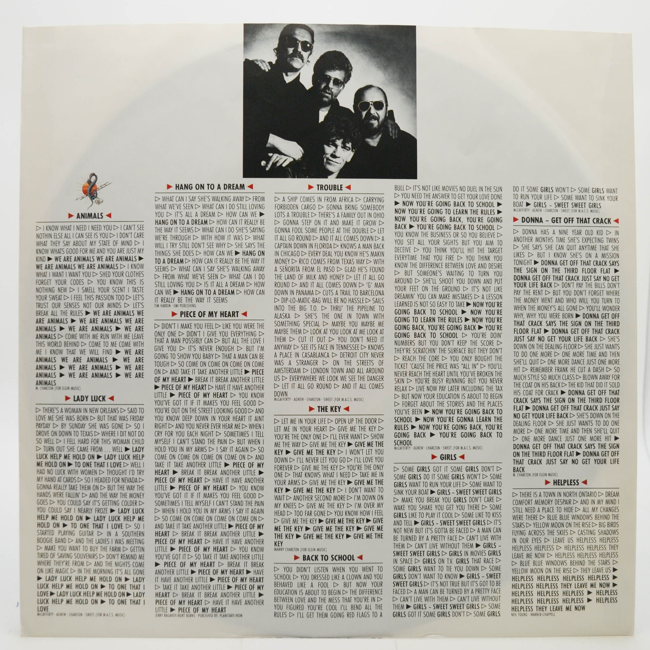 Nazareth — Snakes 'N' Ladders, 1989