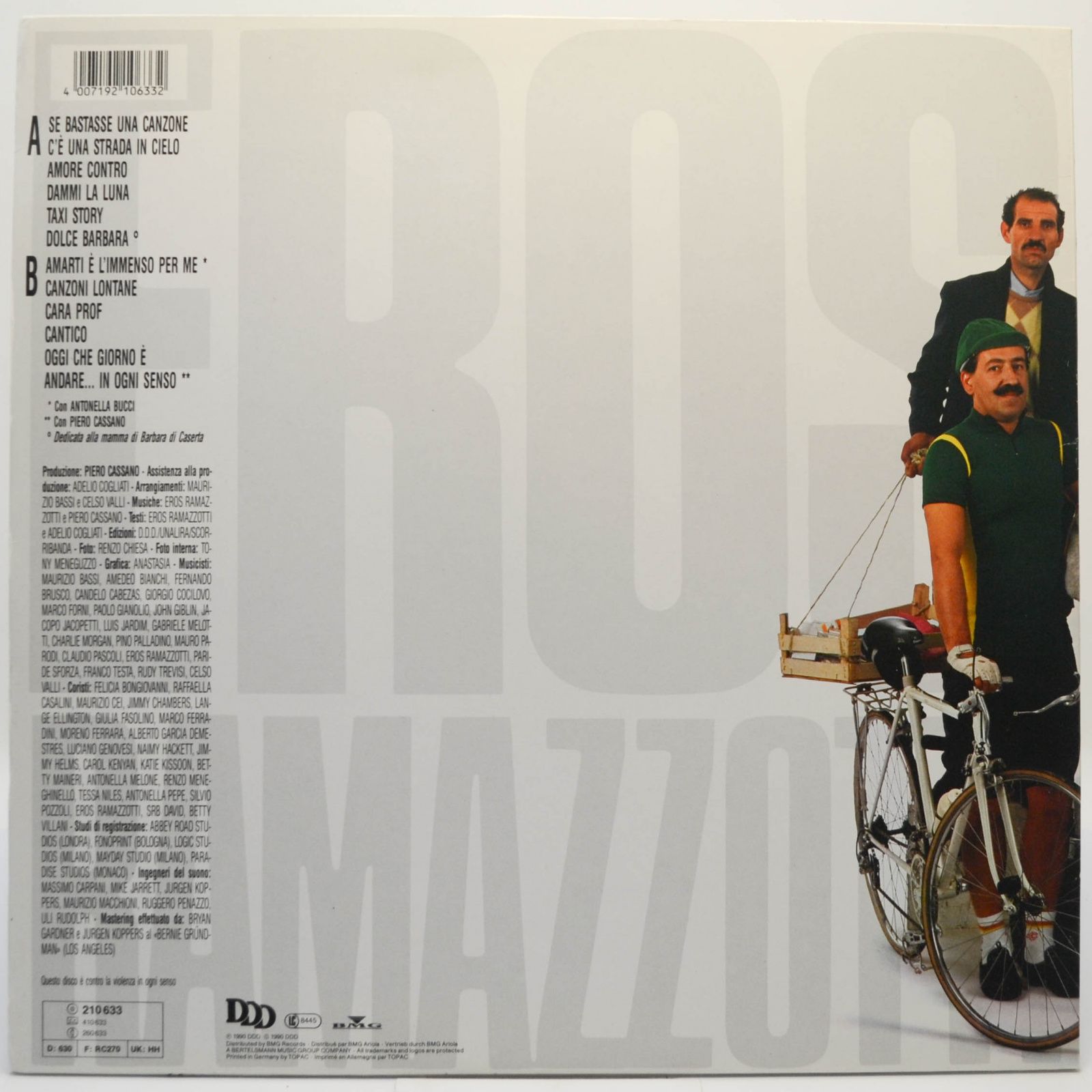 Eros Ramazzotti — In Ogni Senso, 1990