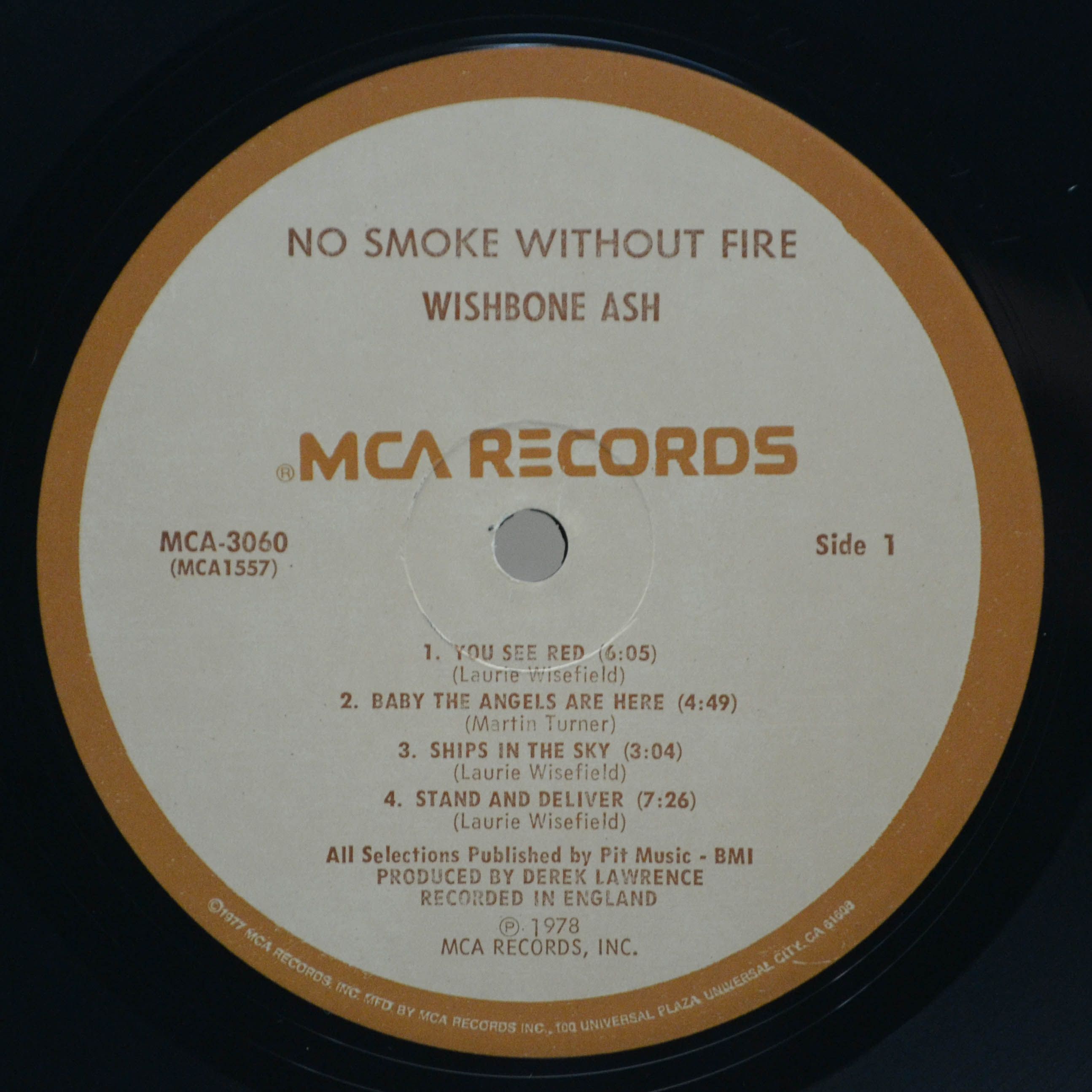 Wishbone Ash — No Smoke Without Fire (USA), 1978