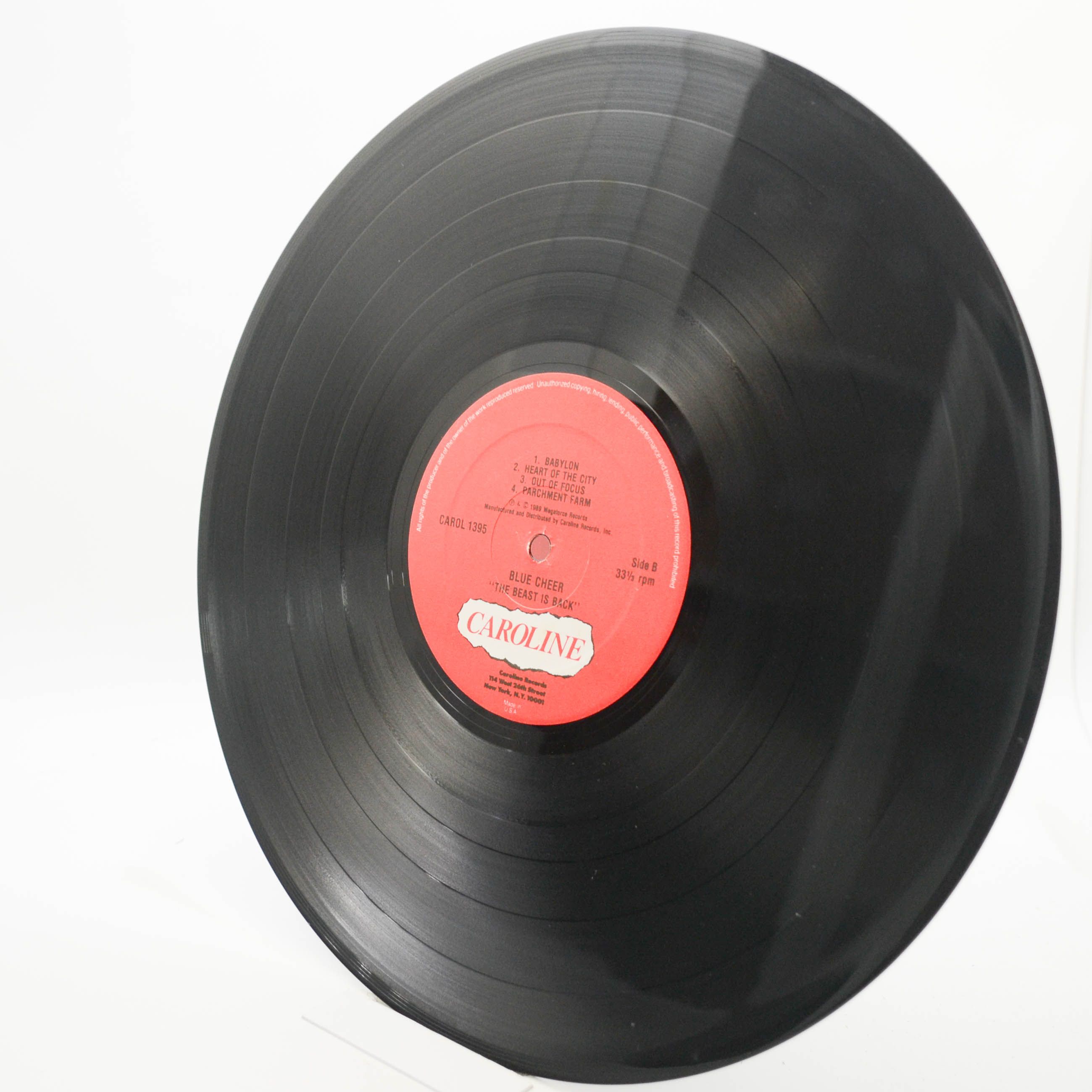 Blue Cheer — The Beast Is Back (USA), 1985