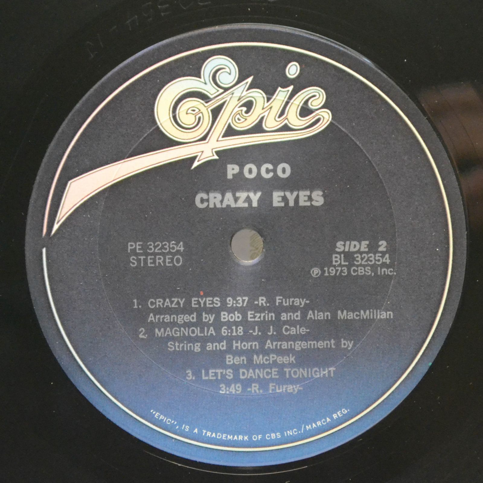 Poco — Crazy Eyes (USA), 1973