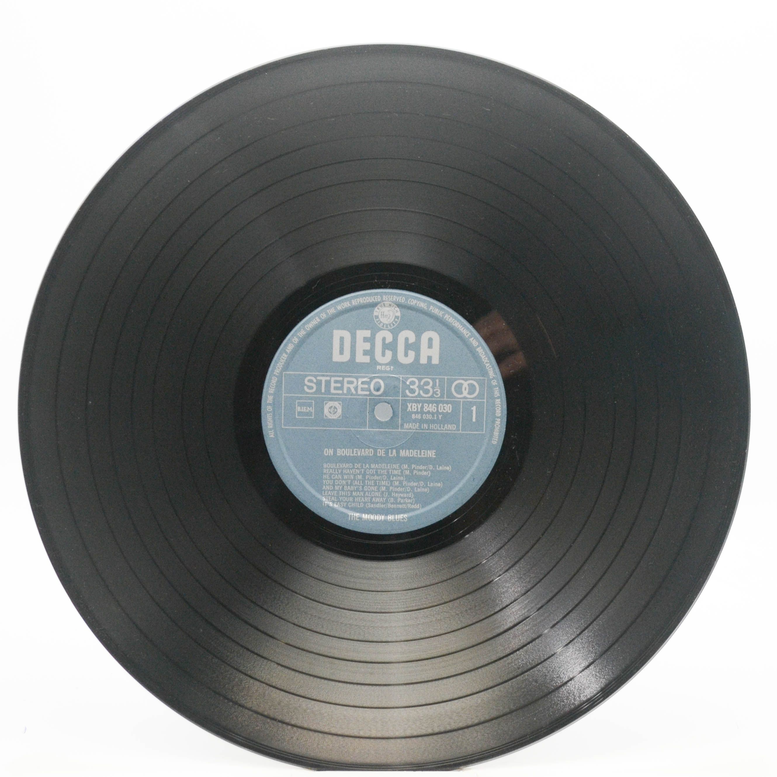 Moody Blues — On Boulevard De La Madeleine, 1968