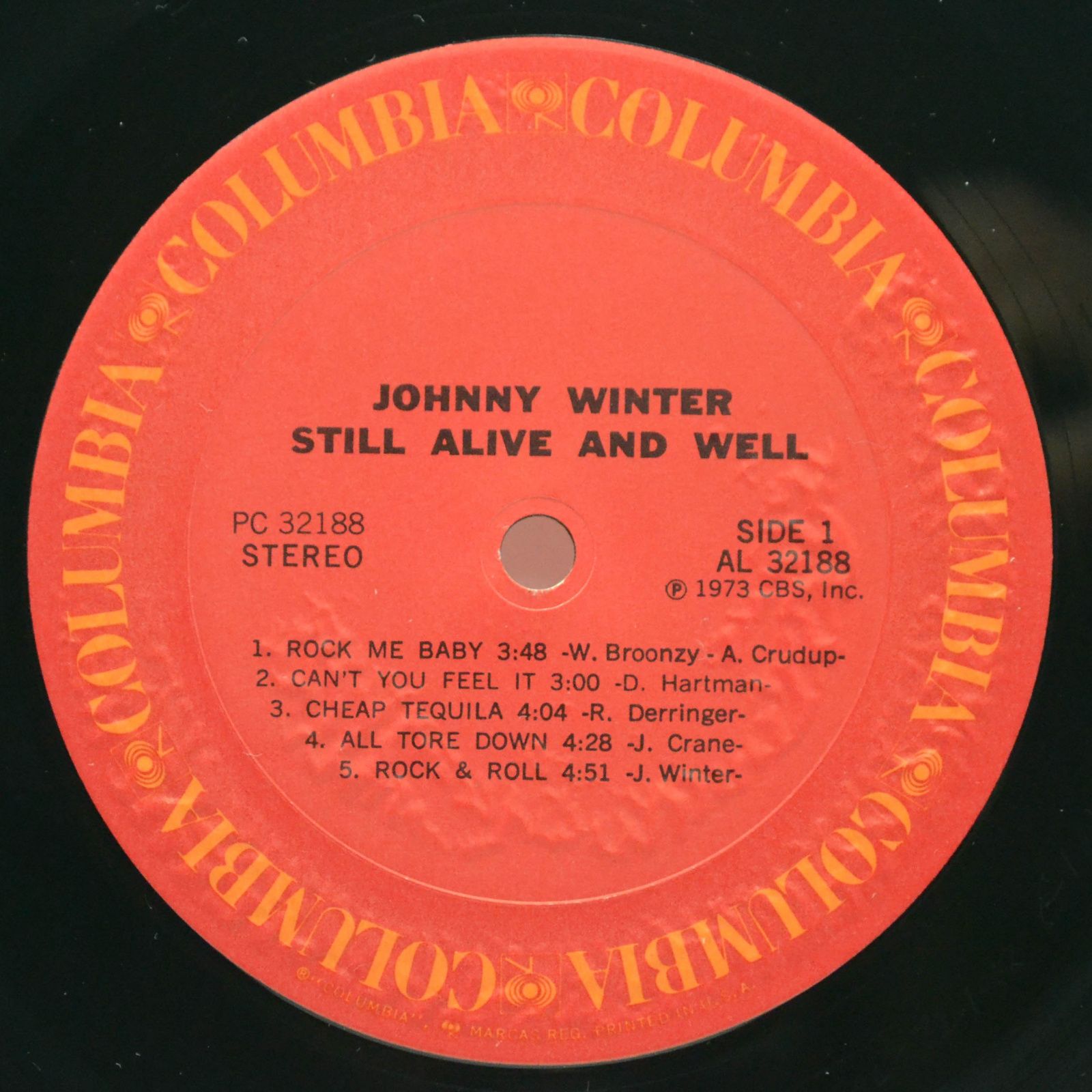 Johnny Winter — Still Alive And Well (USA), 1973