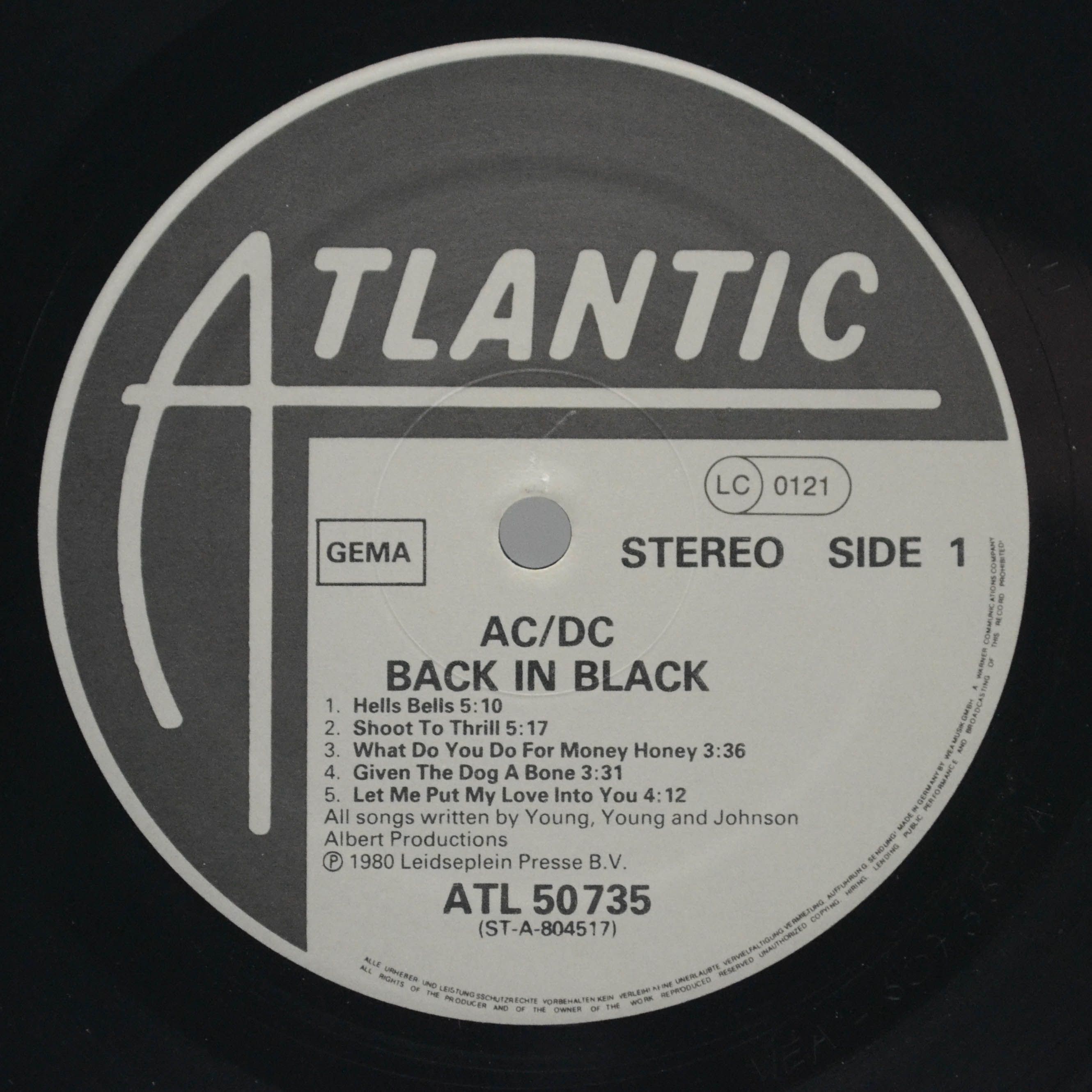 AC/DC — Back In Black, 1980