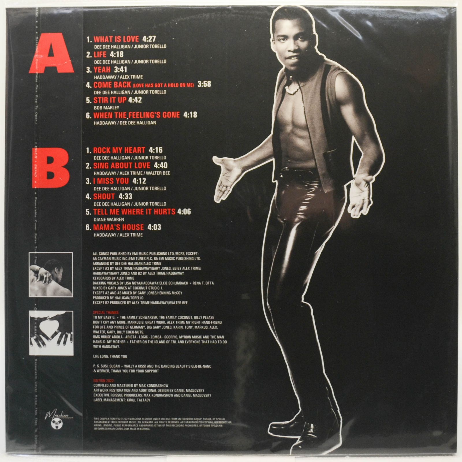 Haddaway — The Album, 1993