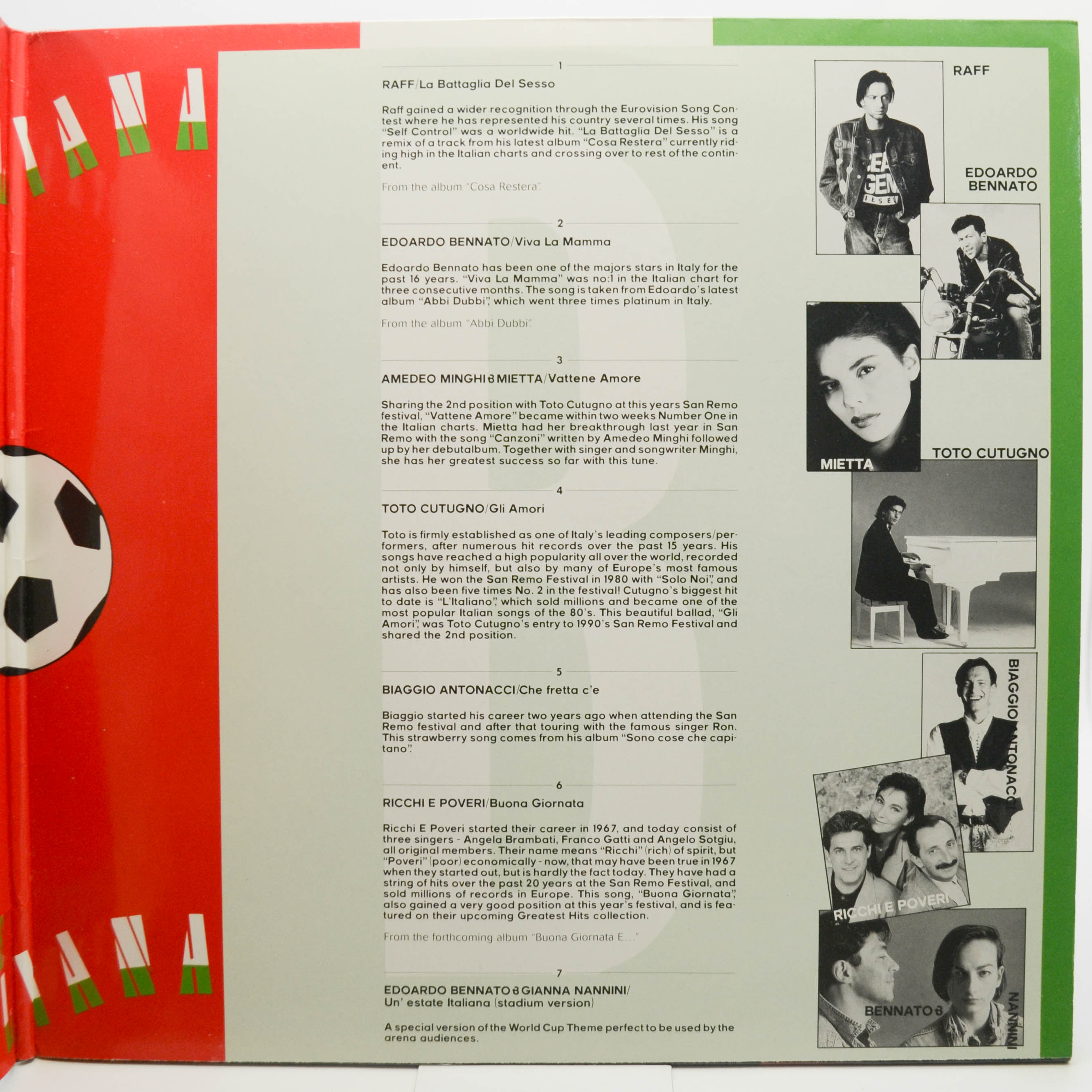 Various — Absolute Italiana, 1990