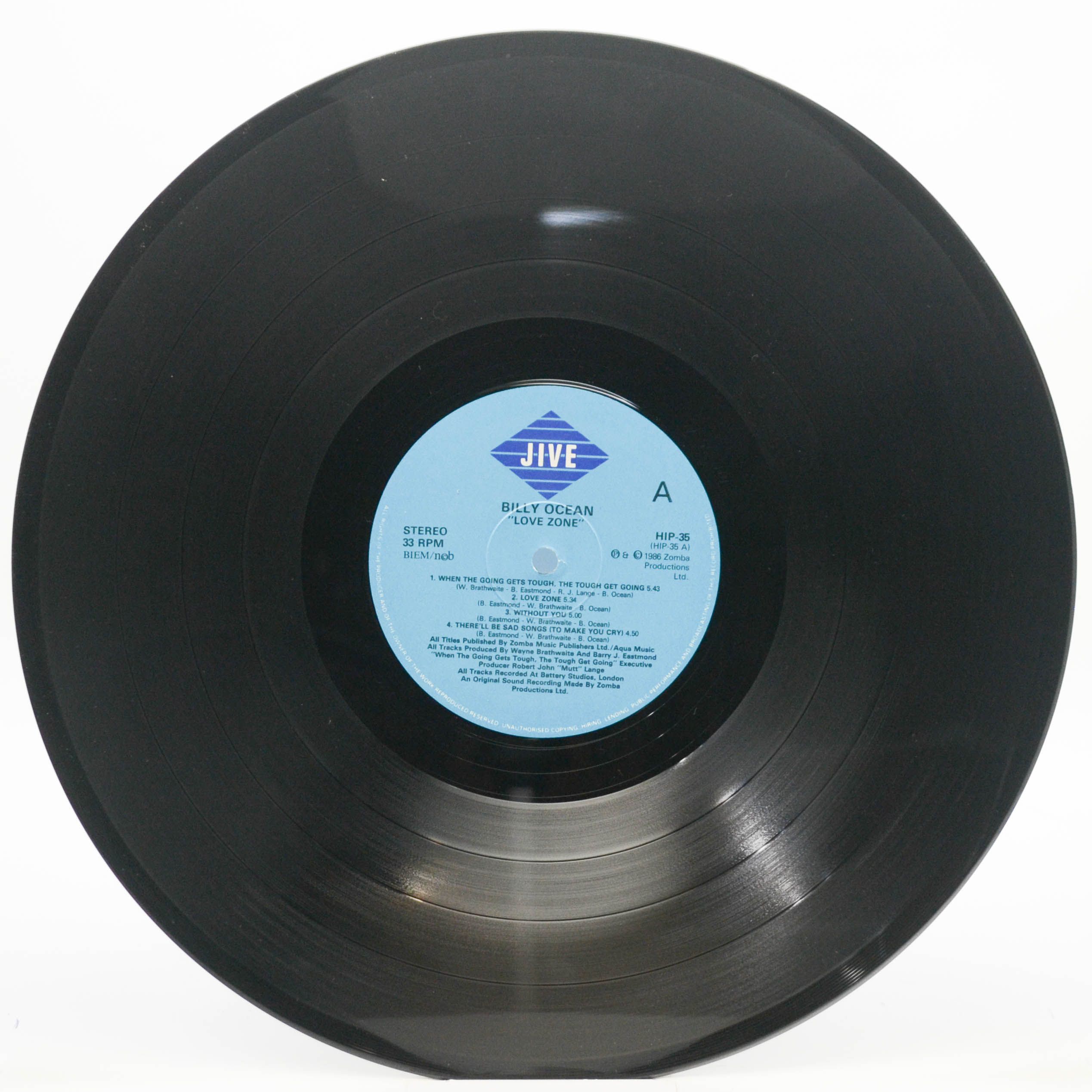 Billy Ocean — Love Zone, 1986