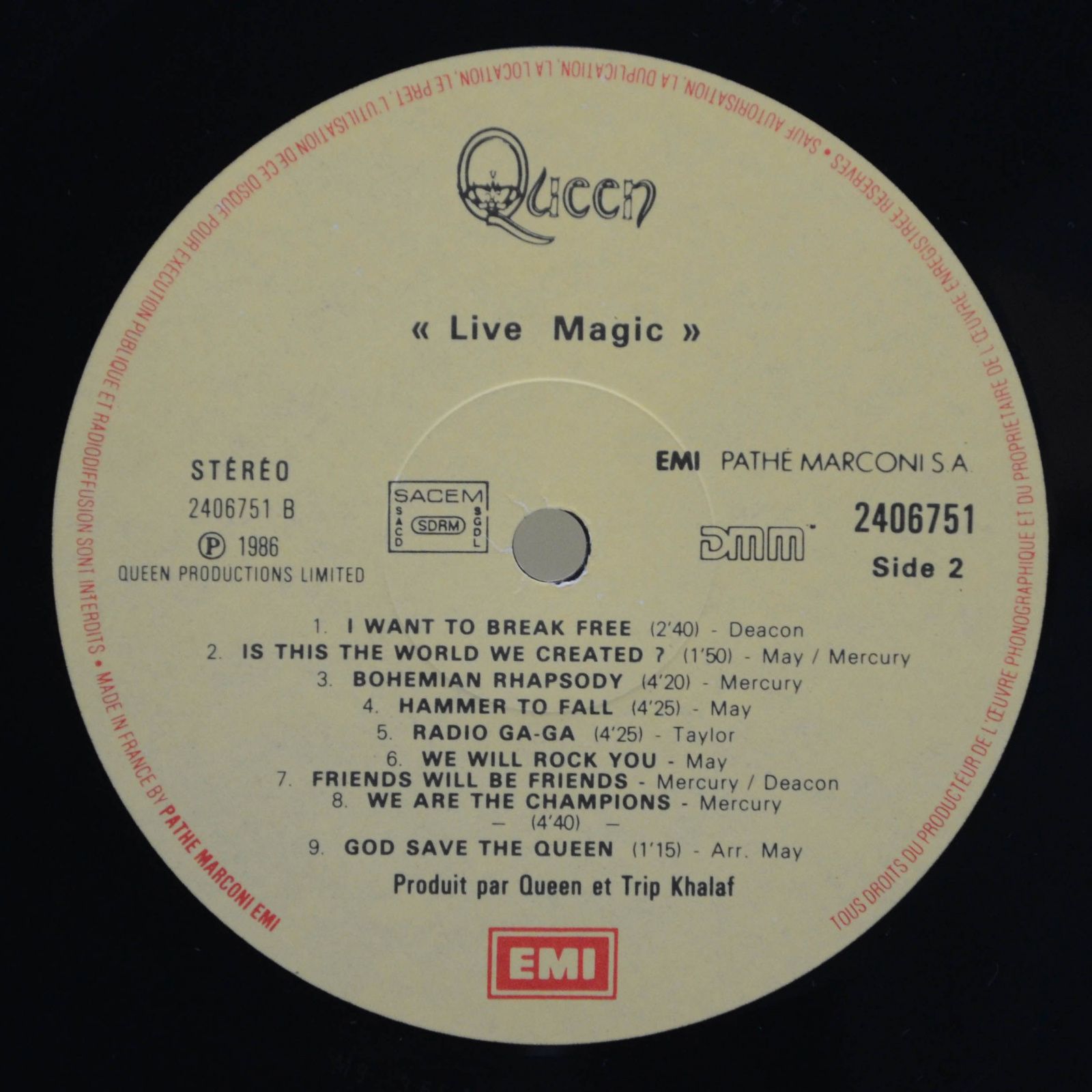 Queen — Live Magic, 1986