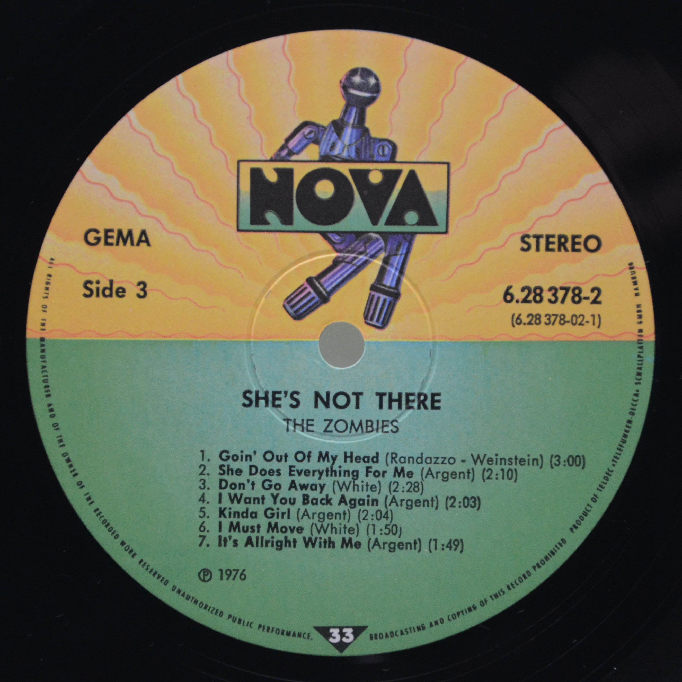 Zombies — She's Not There (2LP), 1976