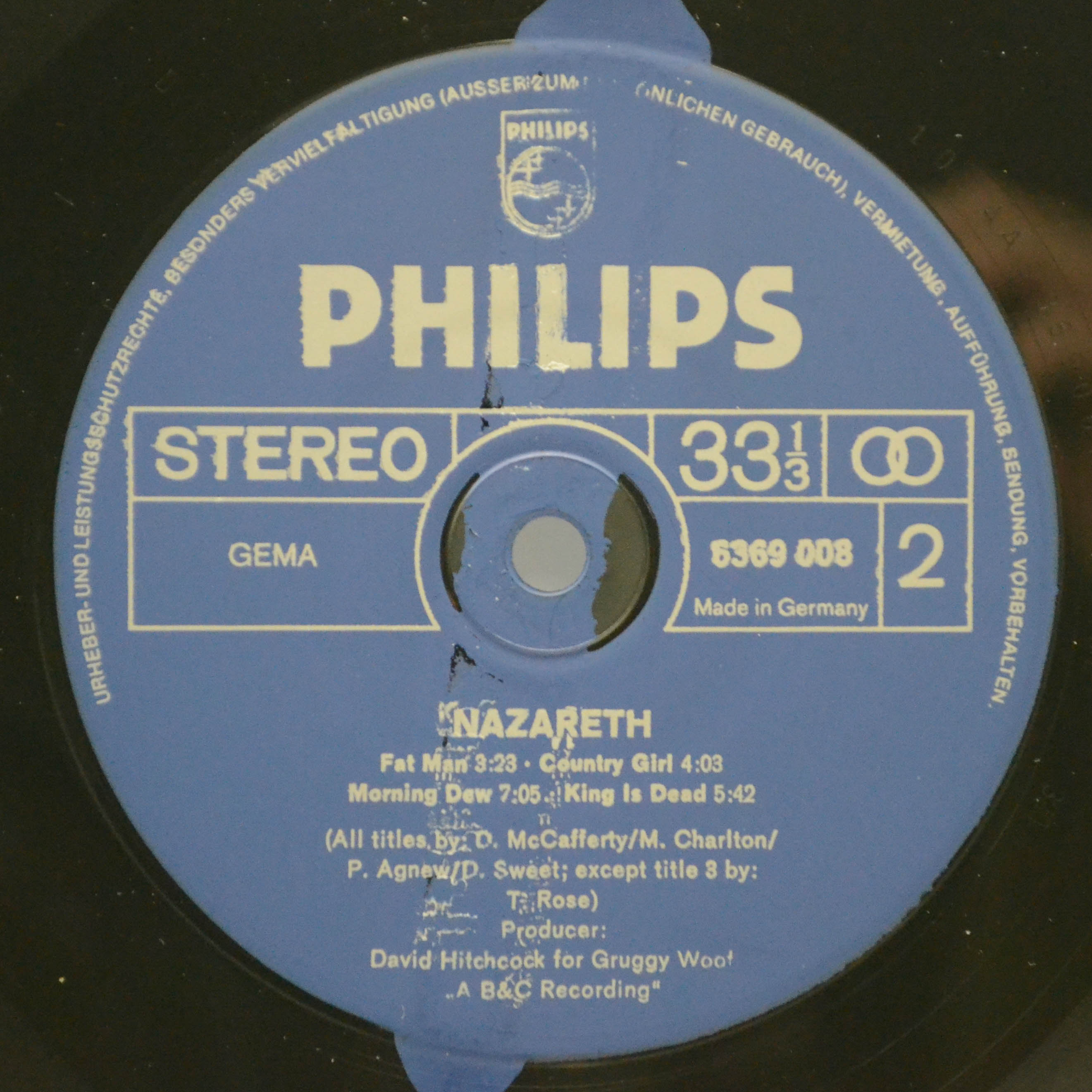 Nazareth — Nazareth, 1972