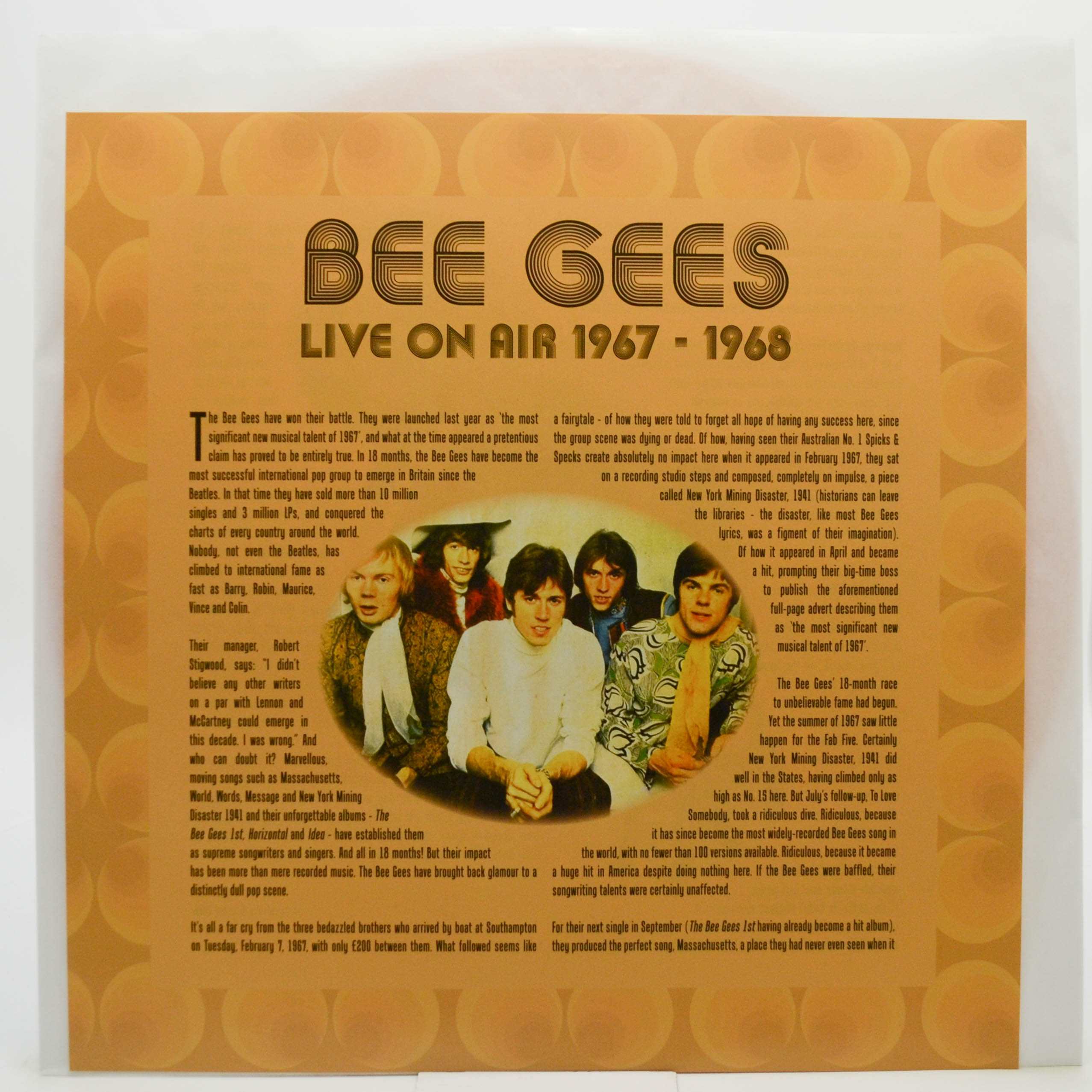 Bee Gees — Live On Air 1967-1968, 2019