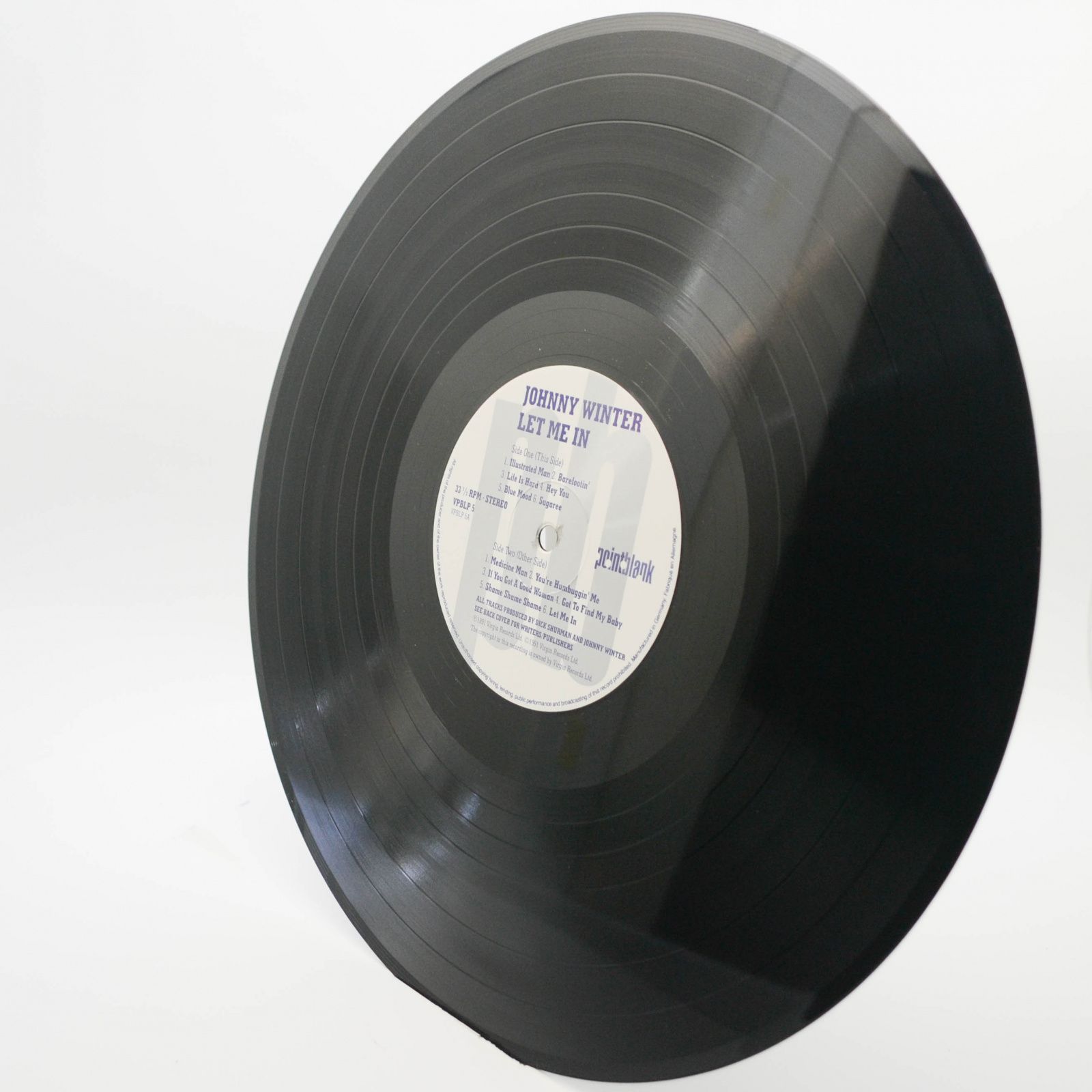 Johnny Winter — Let Me In, 1991