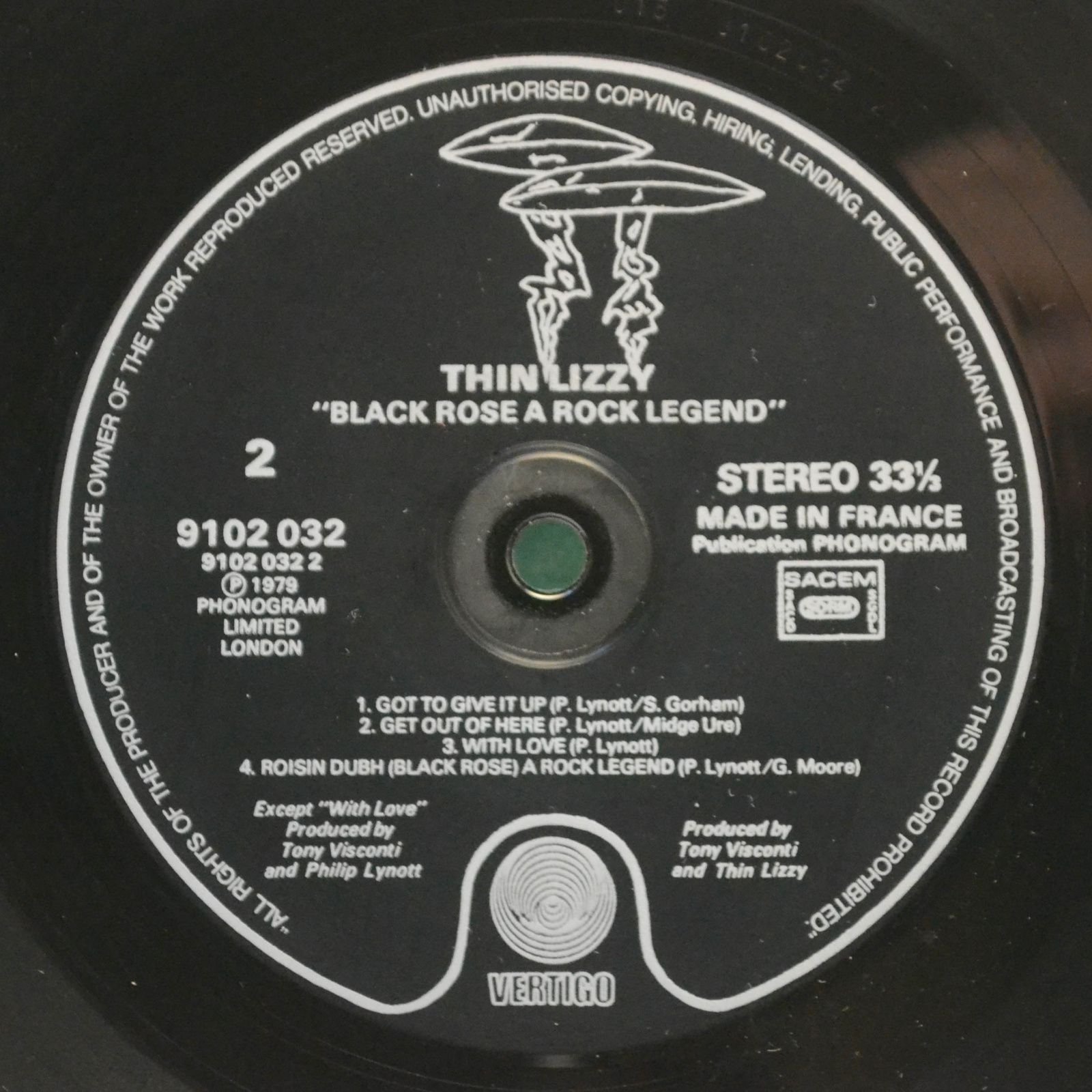 Thin Lizzy — Black Rose (A Rock Legend), 1979