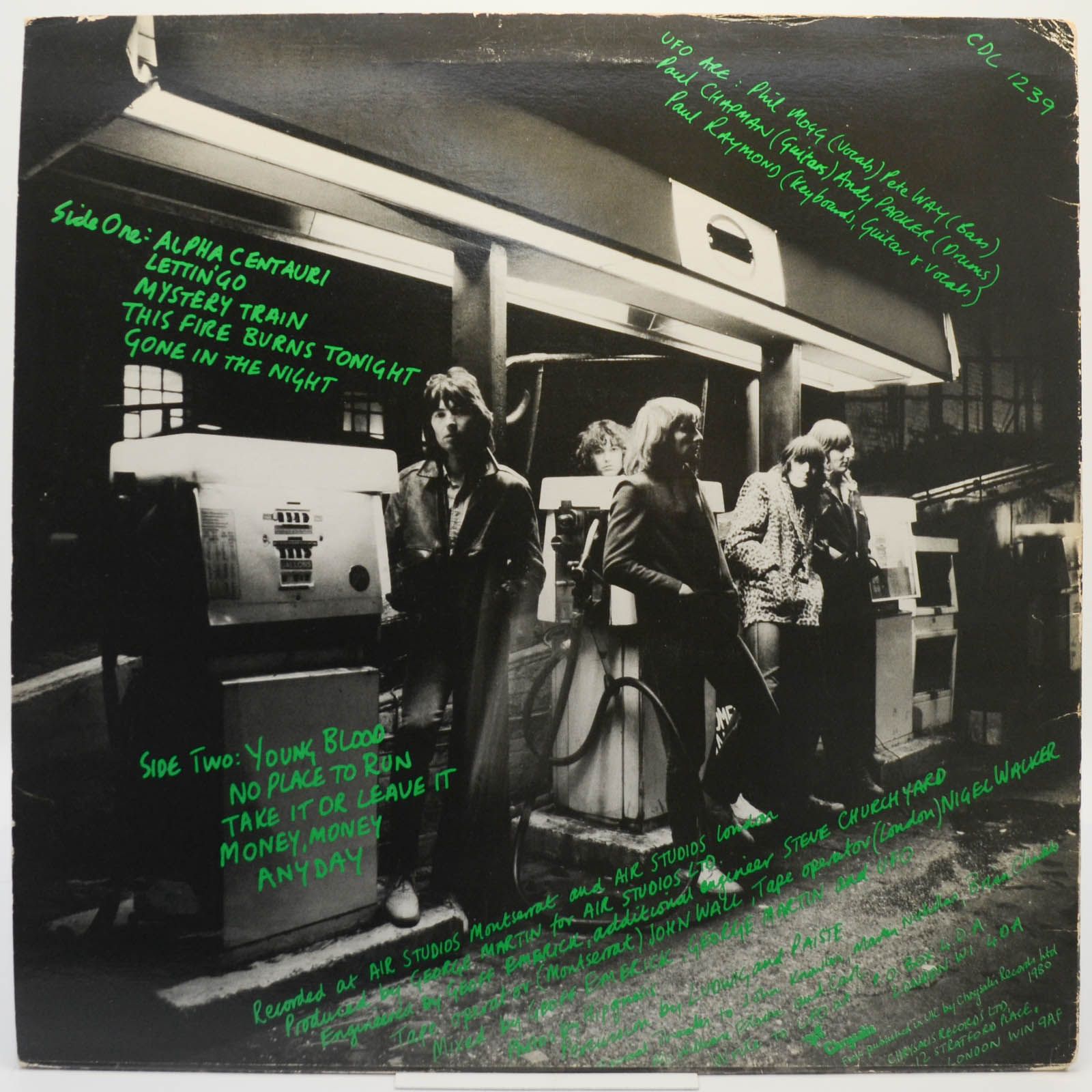 UFO — No Place To Run (UK), 1980