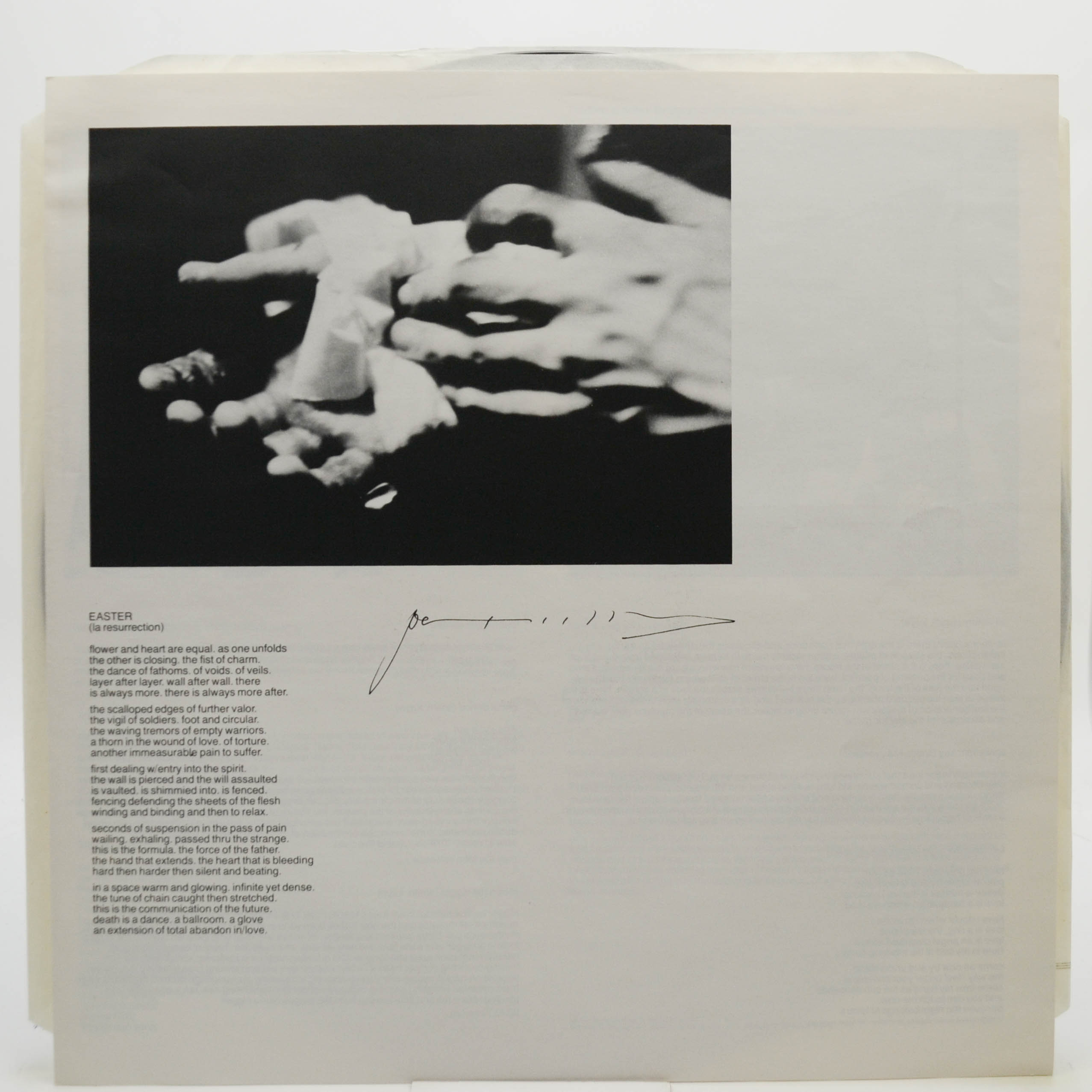 Patti Smith Group — Easter, 1978