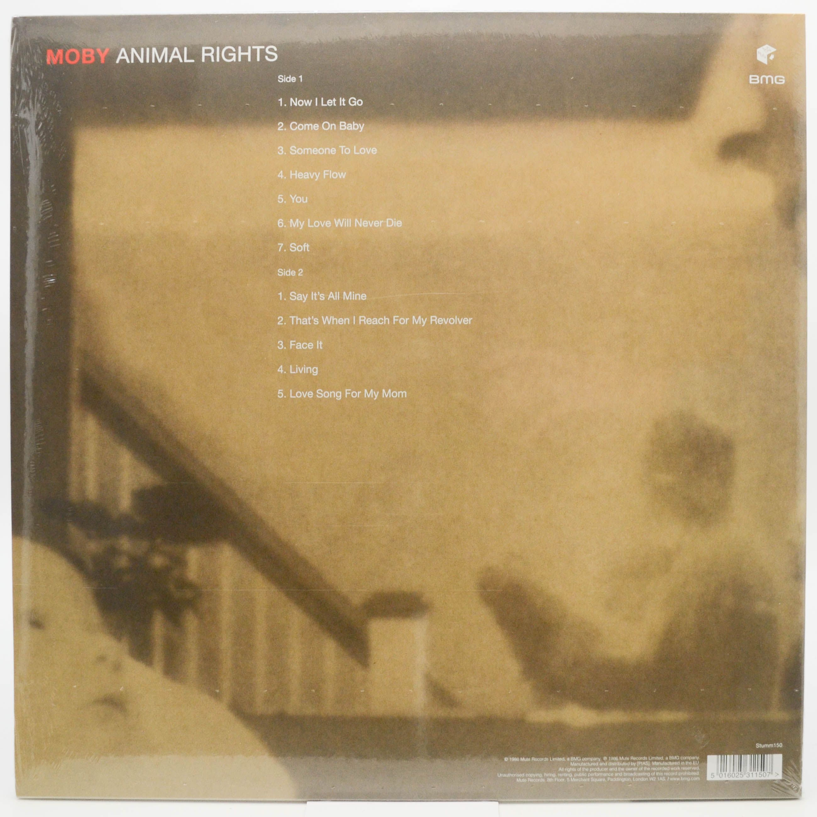 Moby — Animal Rights, 1996