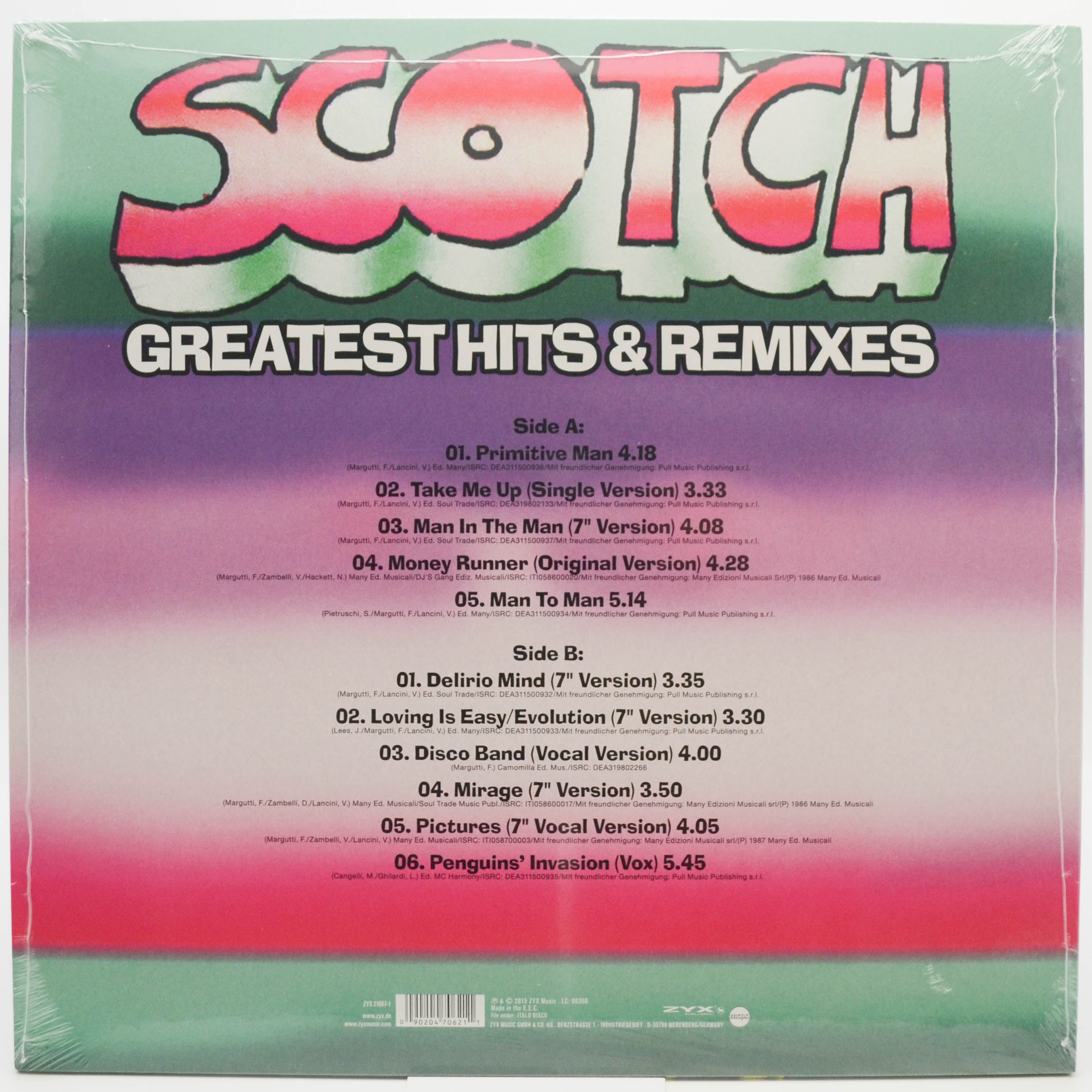 Scotch — Greatest Hits & Remixes, 2015