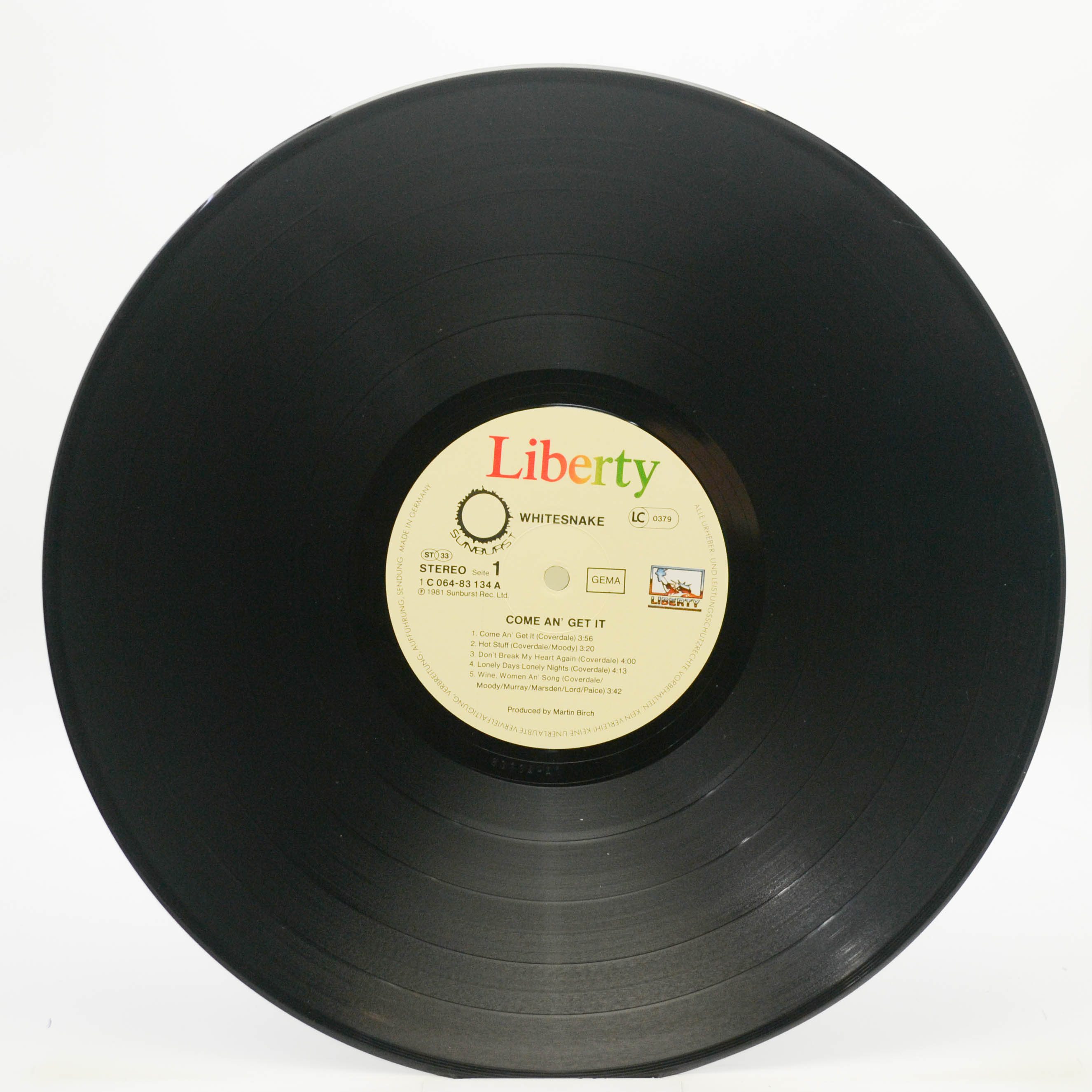 Whitesnake — Come An' Get It, 1981