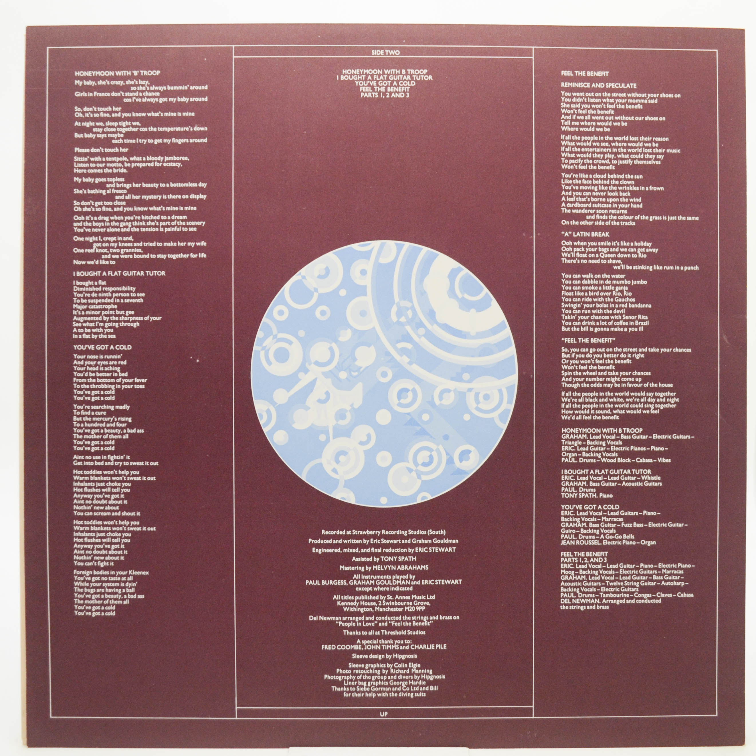 10cc — Deceptive Bends, 1977