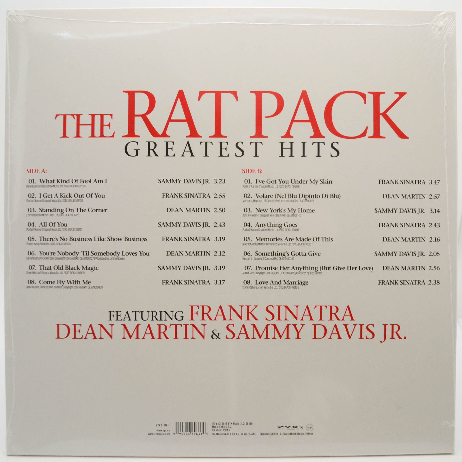 Rat Pack — Greatest Hits, 2017