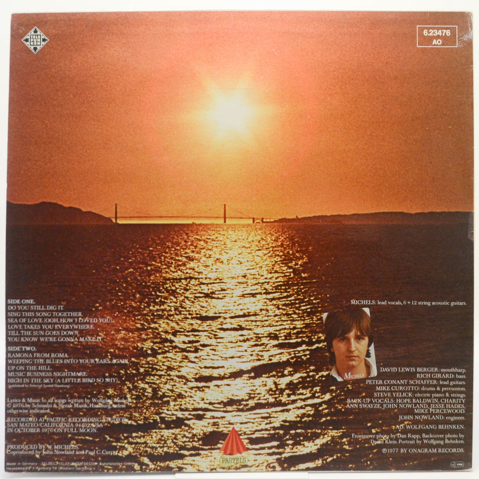 Michels — Full Moon California Sunset, 1978