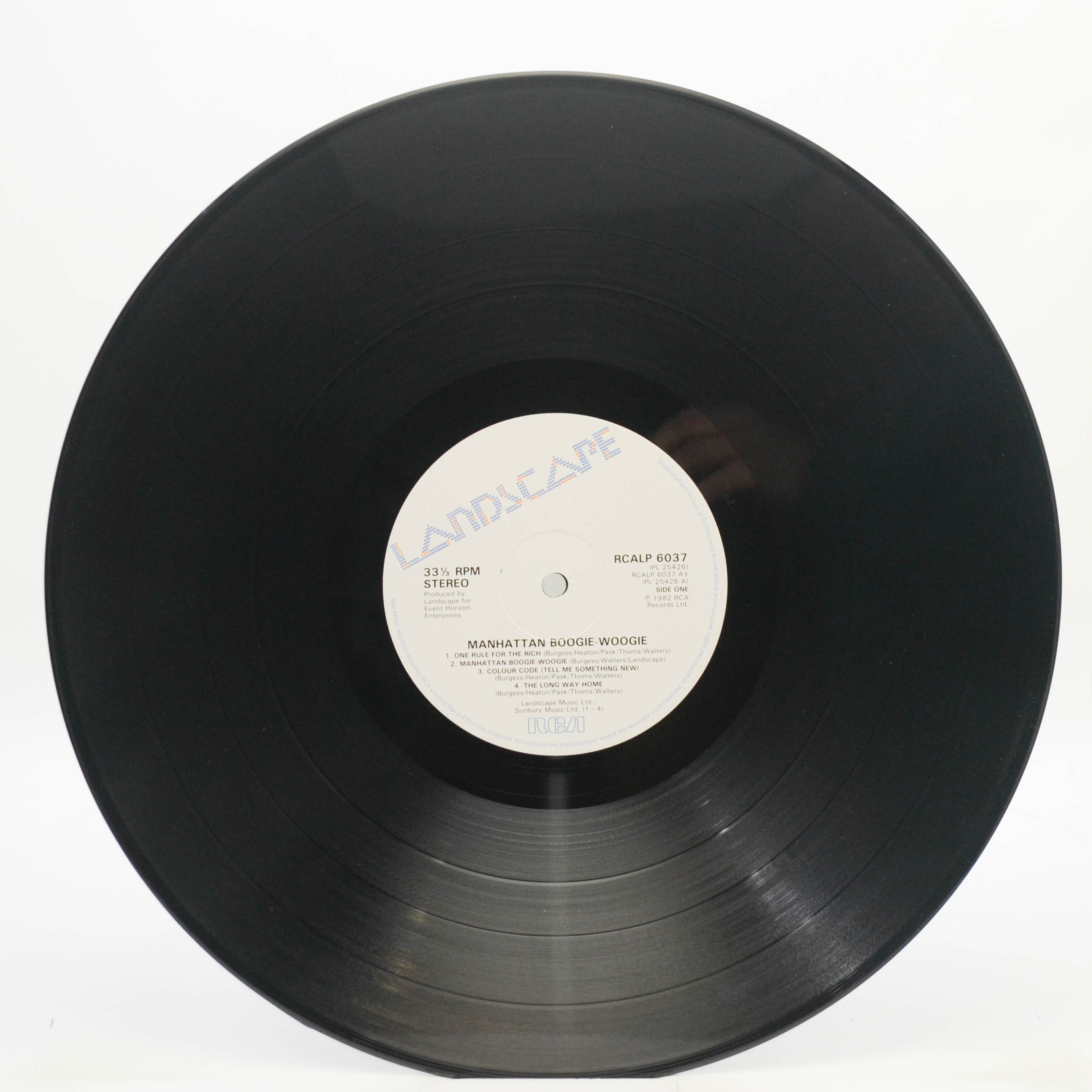 Landscape — Manhattan Boogie-Woogie (1-st, UK), 1982