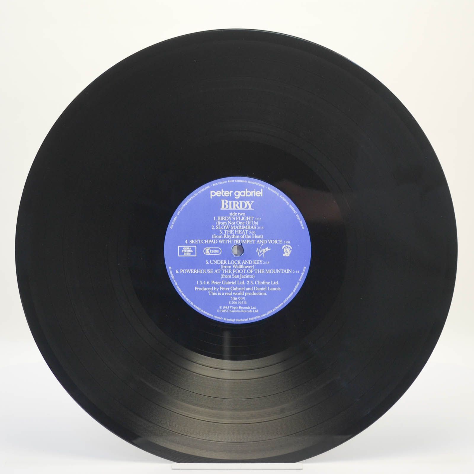 Peter Gabriel — Birdy · Music From The Film, 1985