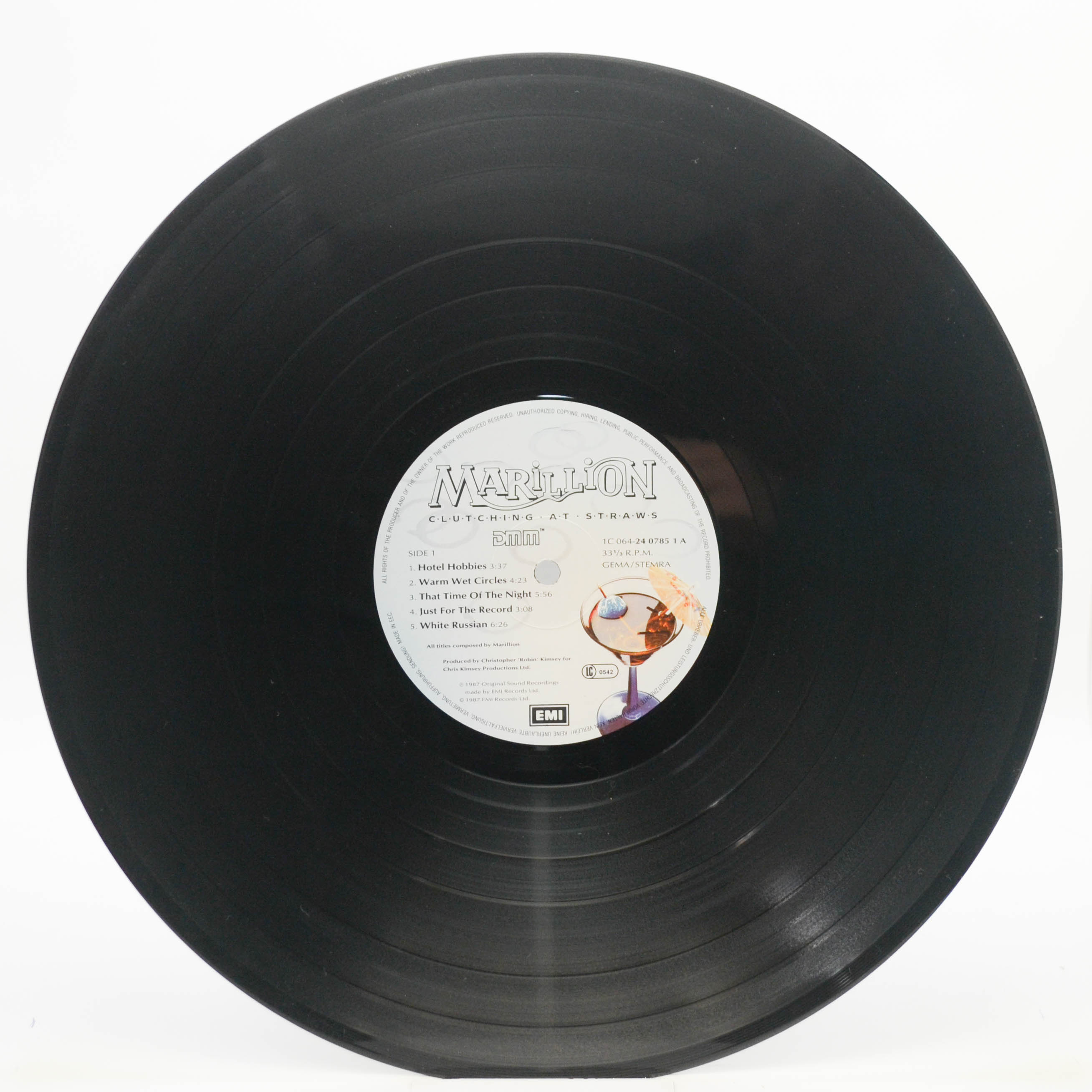 Marillion — Clutching At Straws, 1987