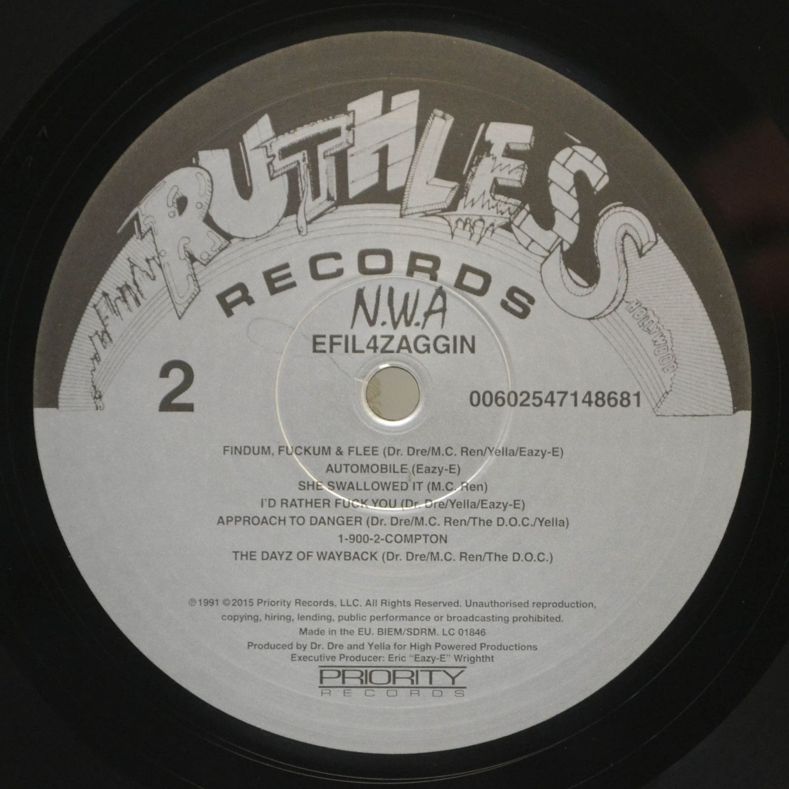N.W.A — Efil4zaggin, 1991