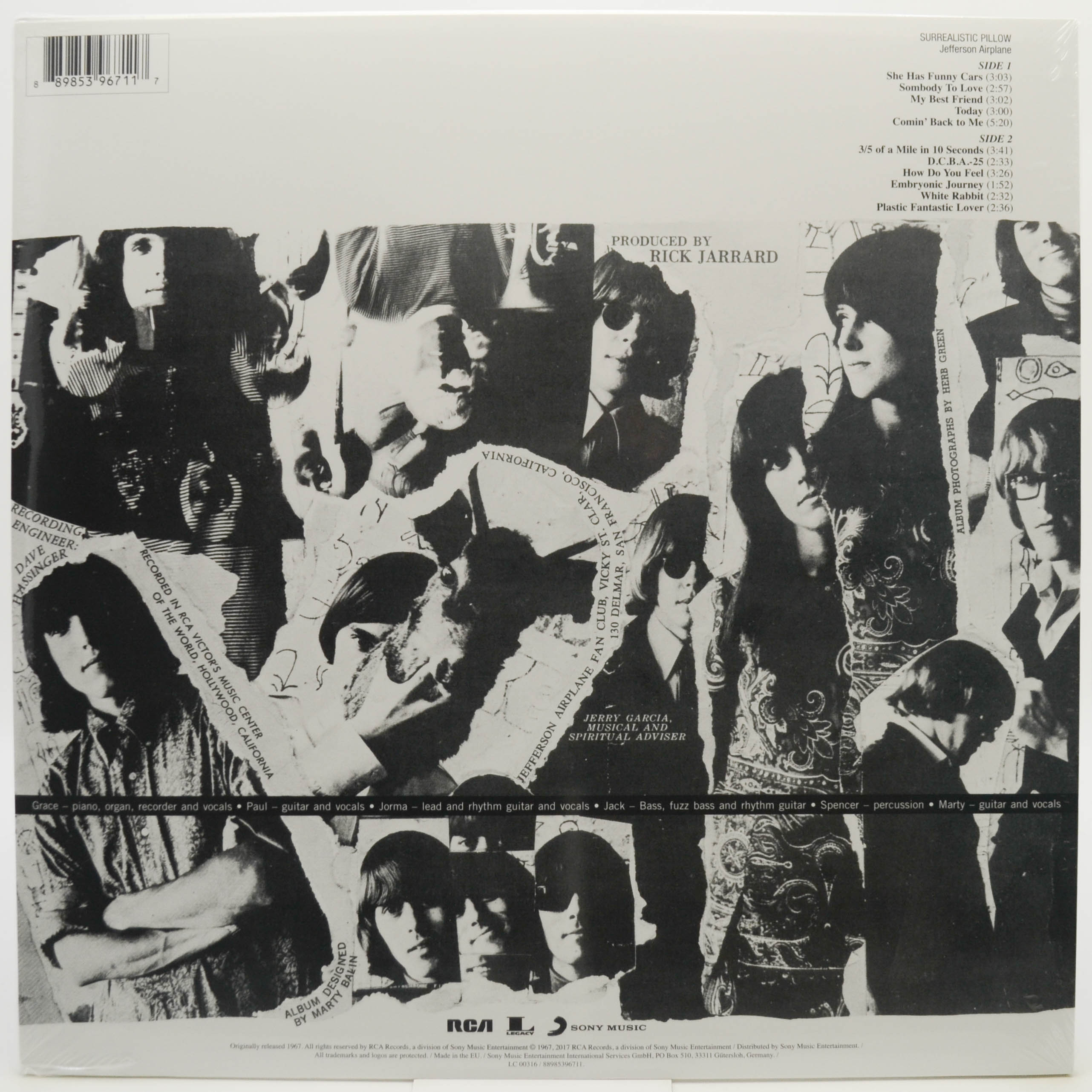 Jefferson Airplane — Surrealistic Pillow, 1967