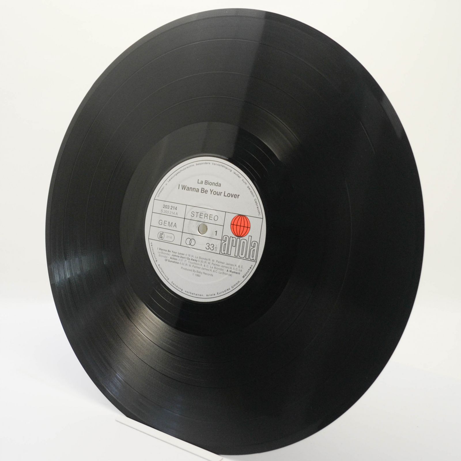 La Bionda — I Wanna Be Your Lover, 1980