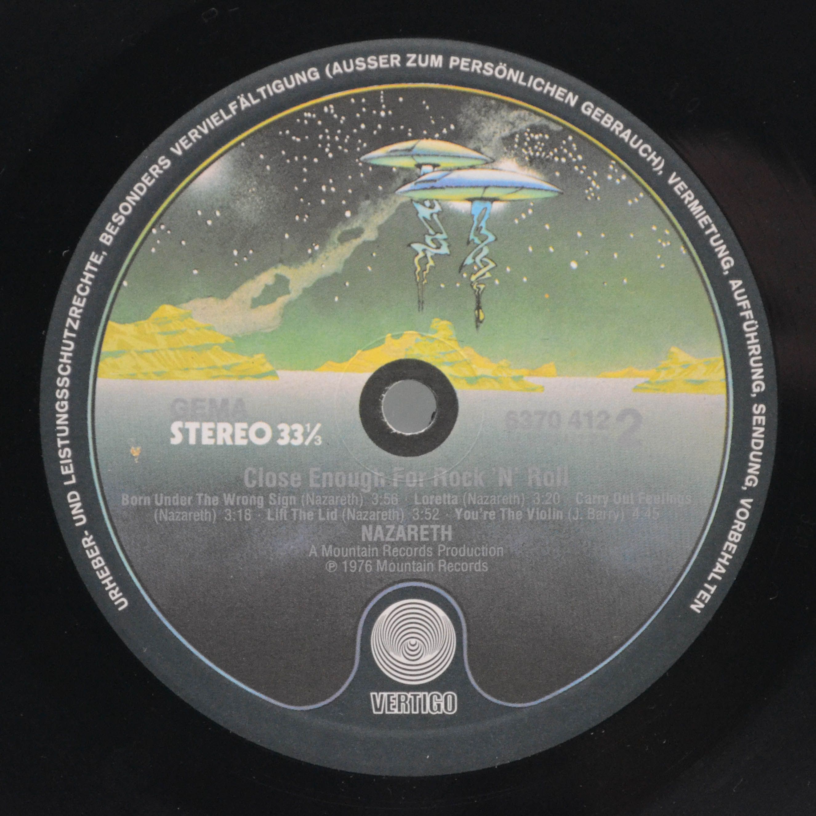 Nazareth — Close Enough For Rock 'N' Roll, 1976