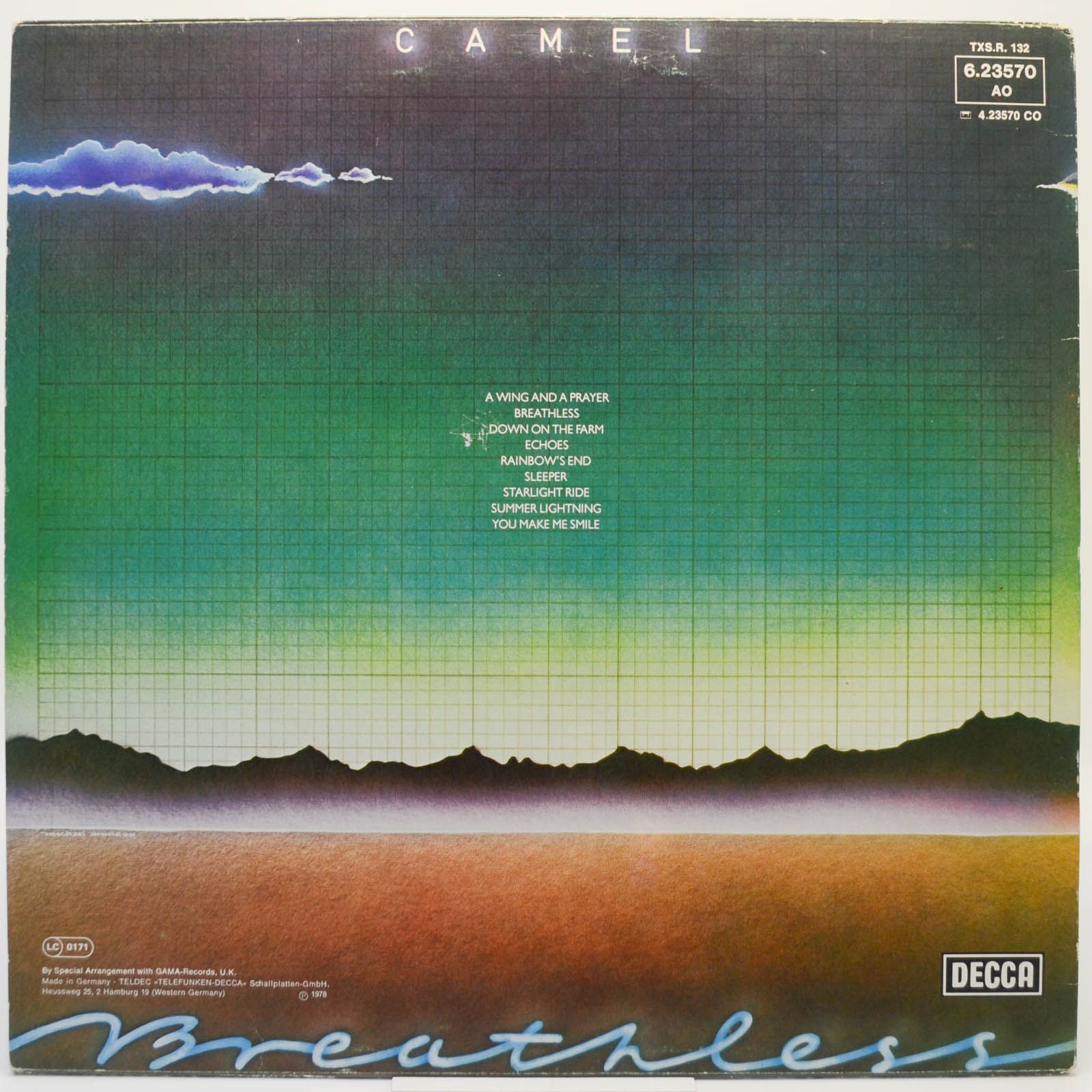 Camel — Breathless, 1978