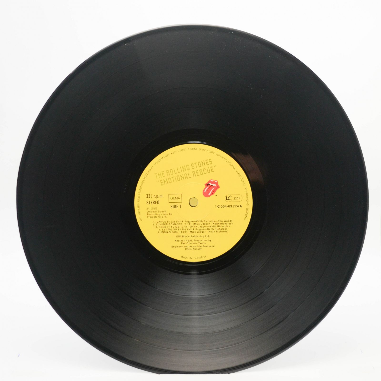 Rolling Stones — Emotional Rescue, 1980