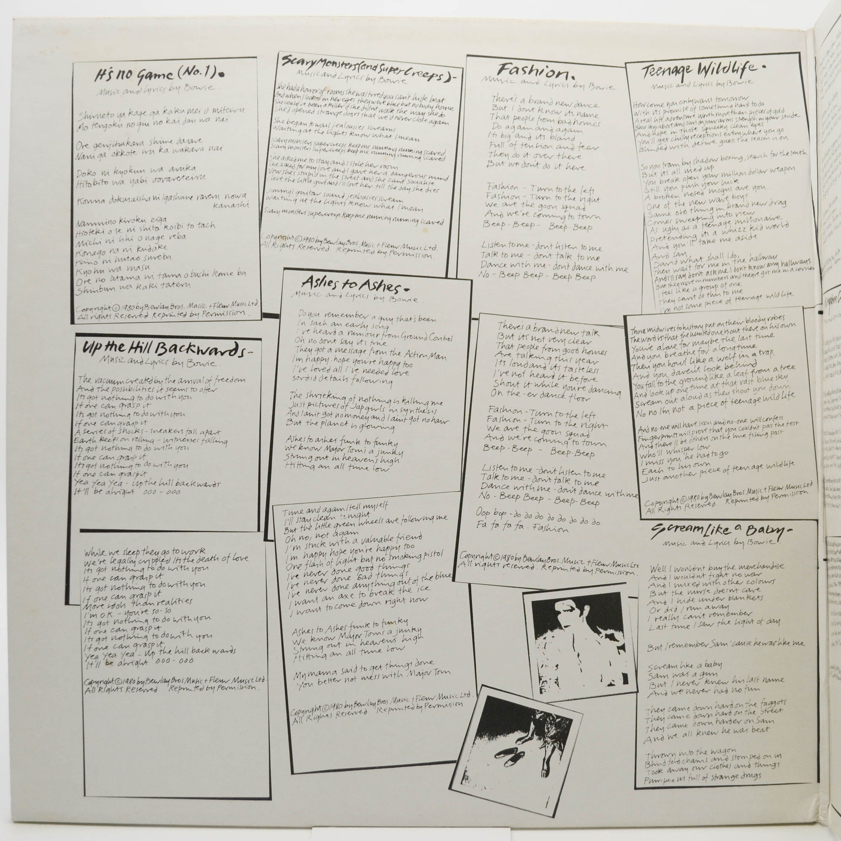 David Bowie — Scary Monsters, 1980