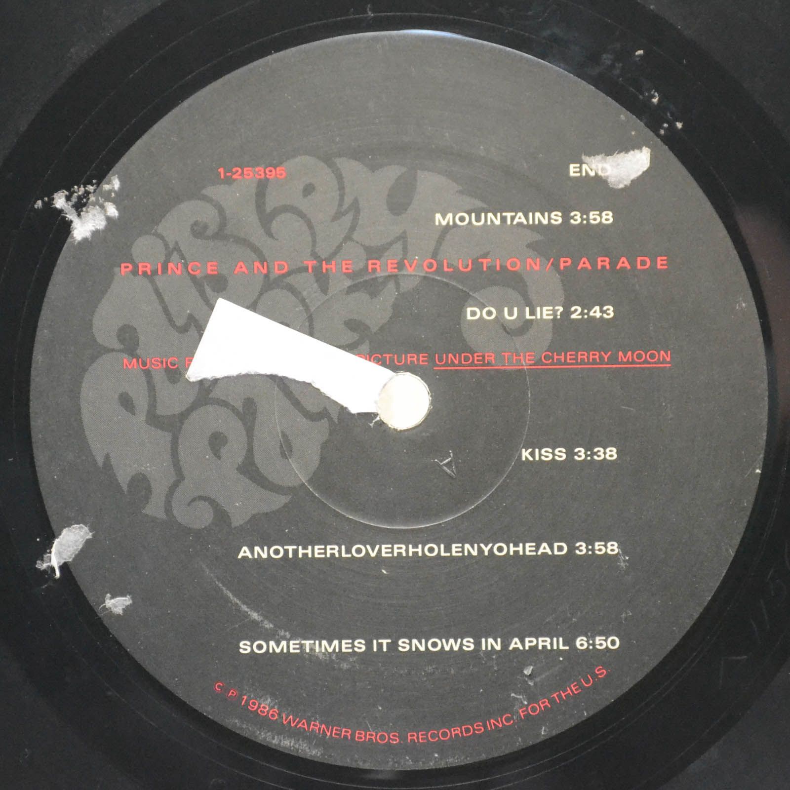 Prince And The Revolution — Parade (1-st, USA), 1986