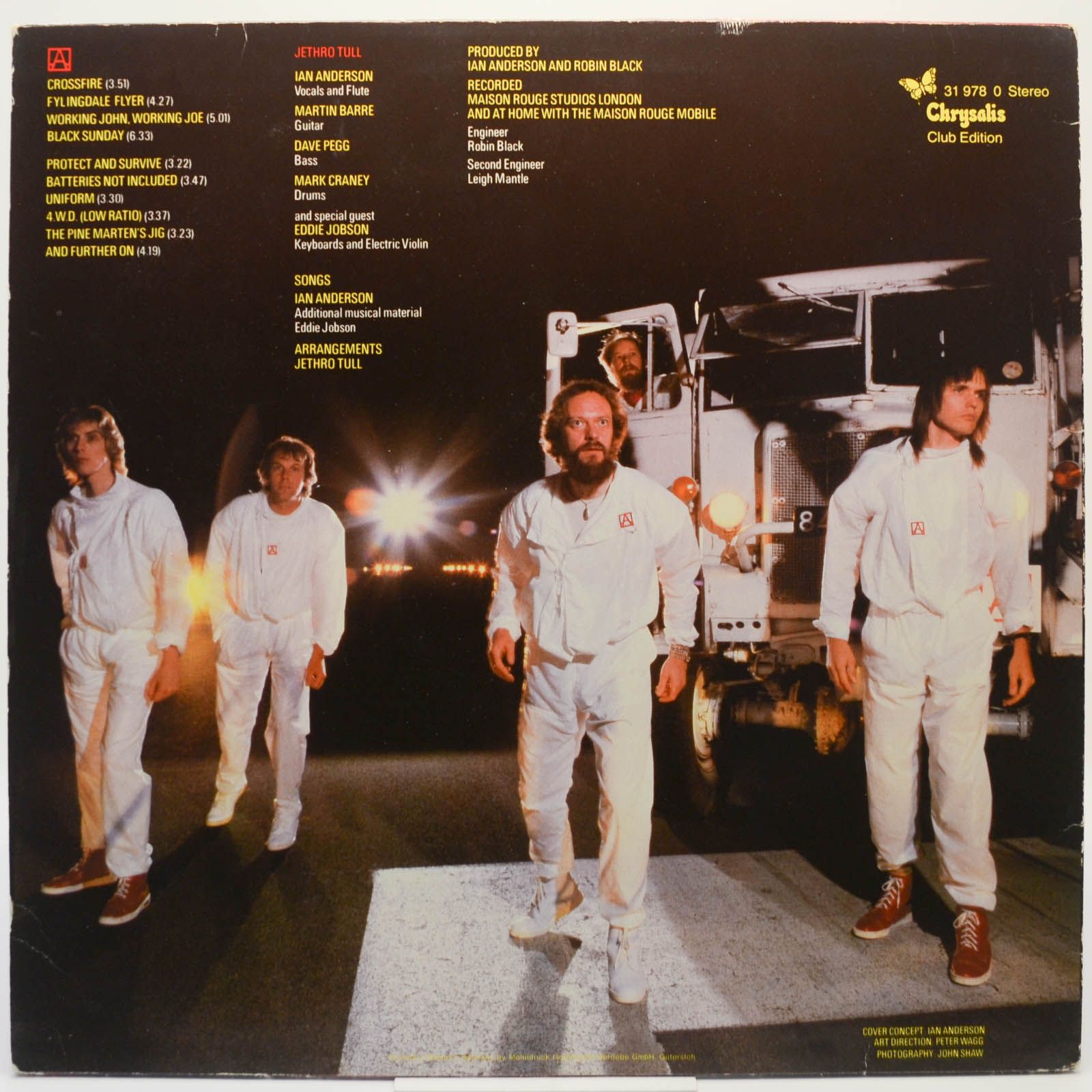 Jethro Tull — A, 1980