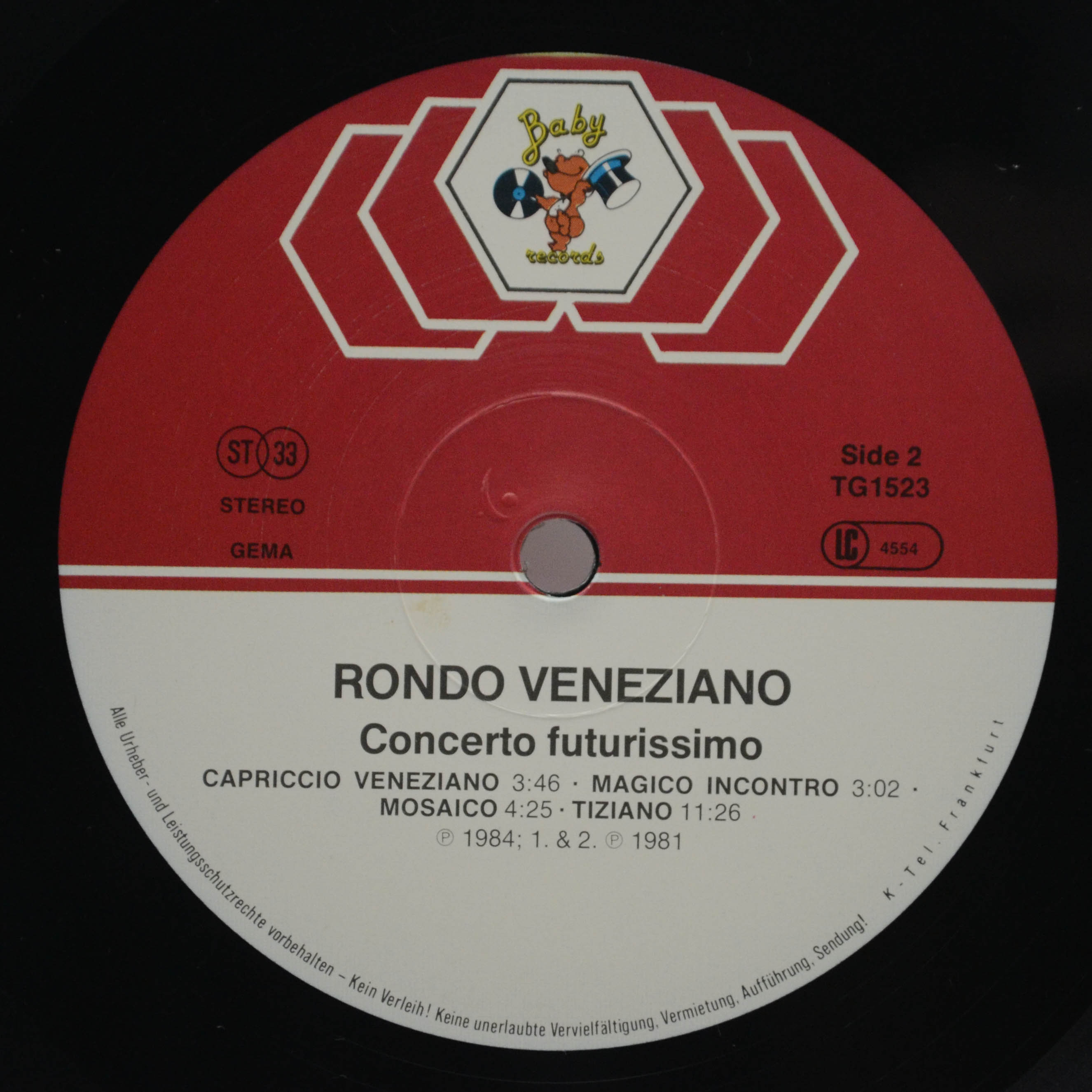 Rondò Veneziano — Concerto Futurissimo, 1984
